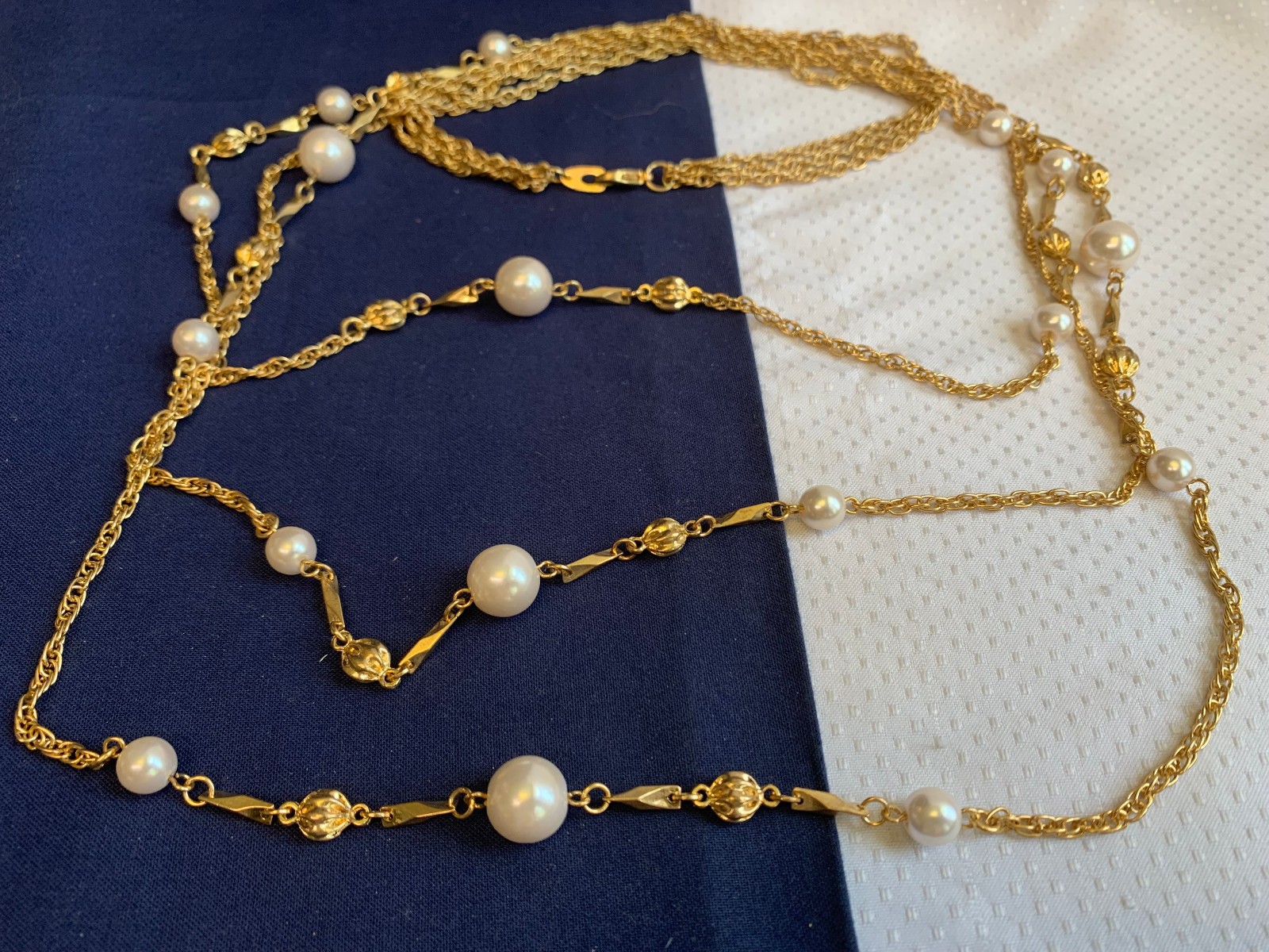 Vtg Costume Jewelry Lot Dauplaise CRL Avon Necklaces Bracelets Anklet Charms