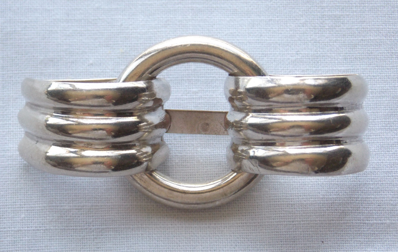 Vintage Los Castillo Taxco Mexico 925 Sterling Silver Scarf Pin Brooch 1942-1948