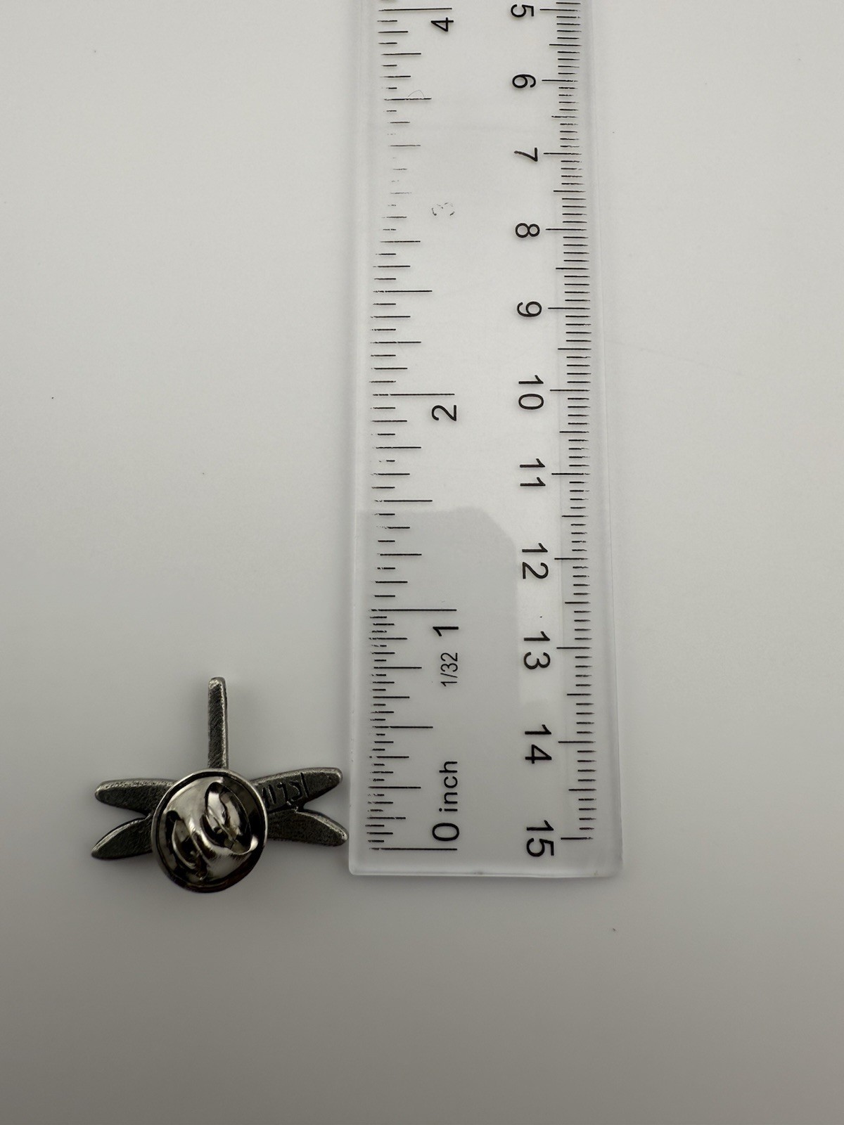 VTG Small Dragon Fly Pewter? Lapel Pin by Clift