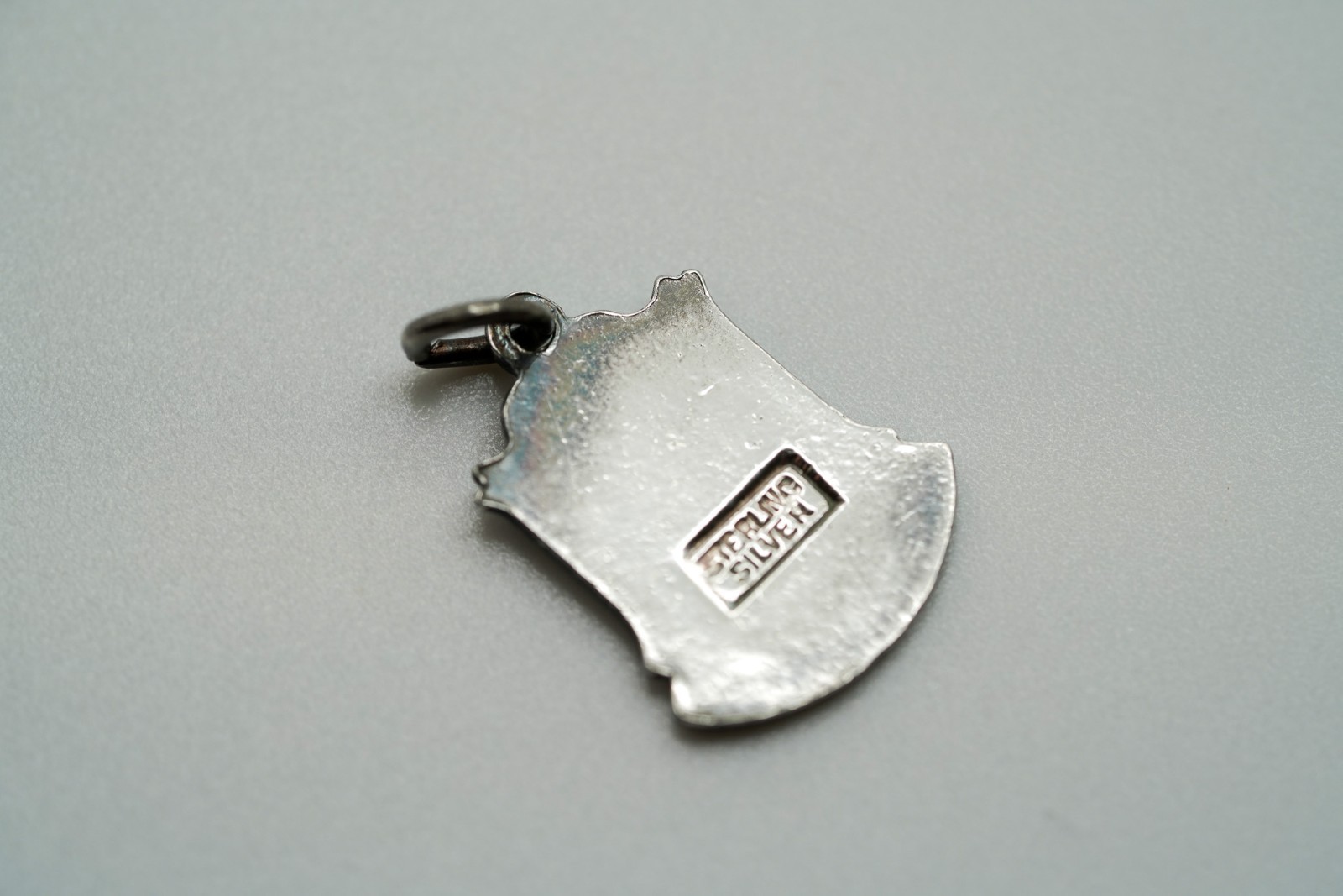 Vintage Sterling Silver Enamel SALISBURY Charm N2