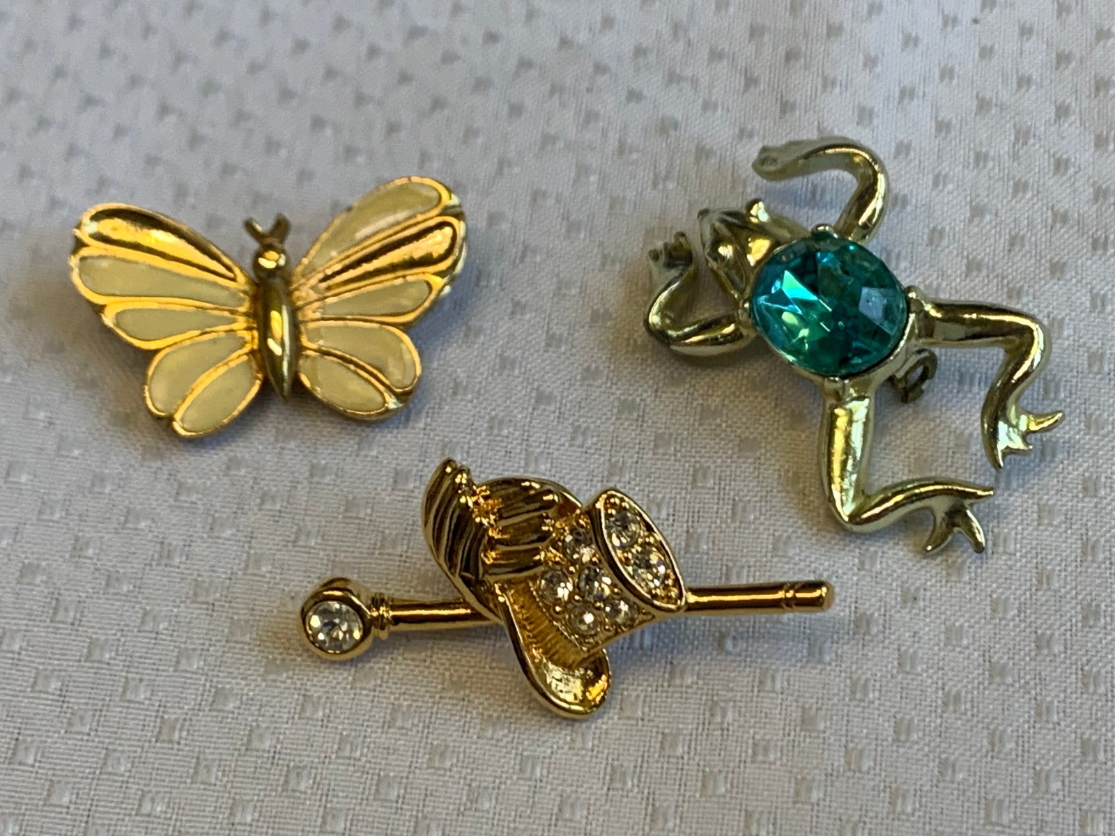 Vtg Brooch Lot Craft Pell Gerrys Sarah Cov Avon Scatter Pins Costume Jewelry