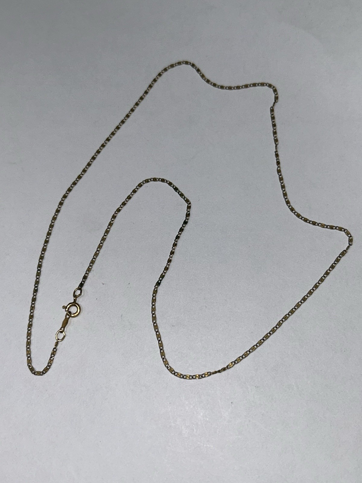 1/20 12K GF Gold Chain Necklace 18″ 1.6 Grams Vintage 1/20 12K Gold Chain