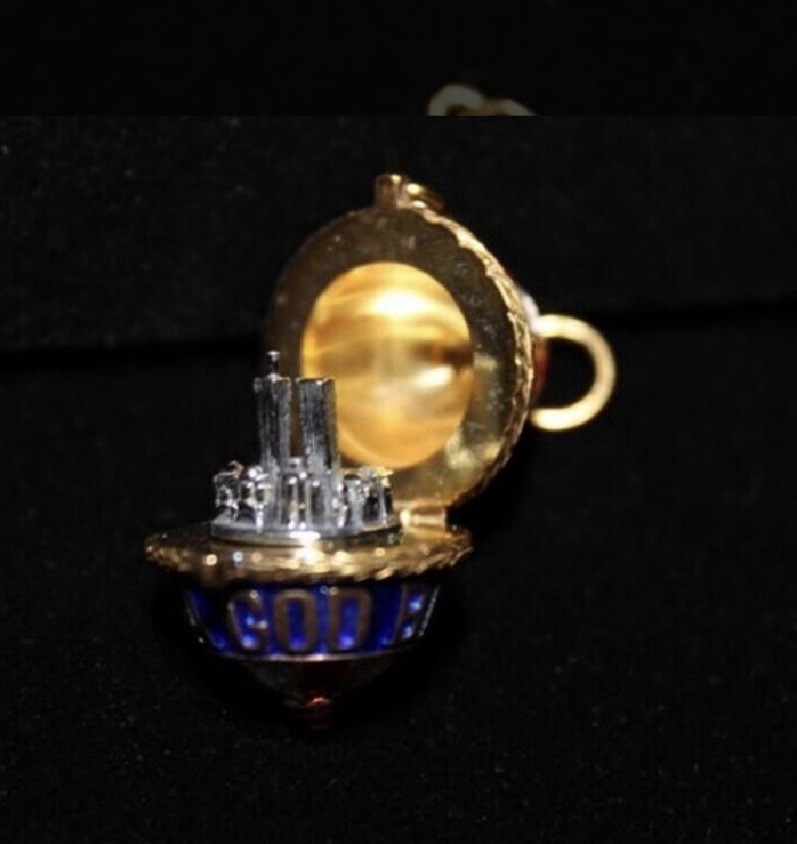 World Trade Center NYC Souvenir Enamel Collectable