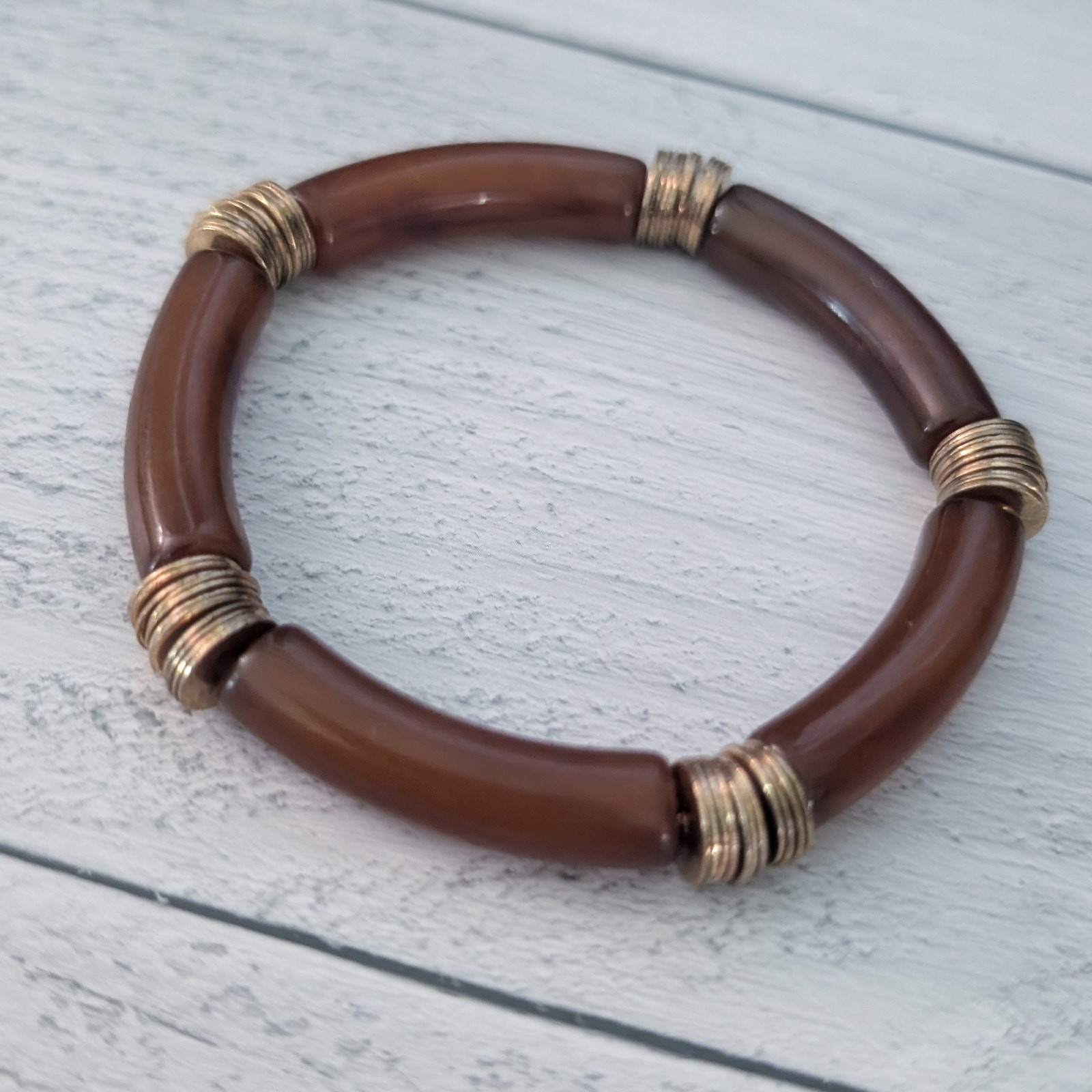 Vintage Stretch Bracelet – Chunky & Unusual – Statement