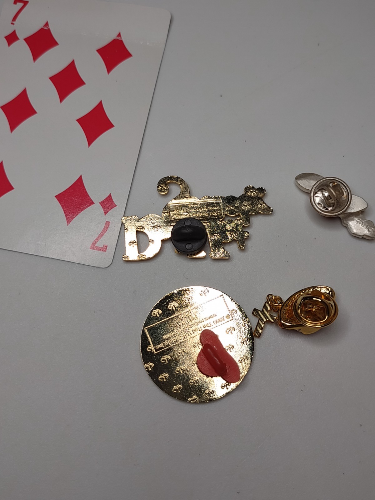 Lot Of 5 Red Hat Society Pins