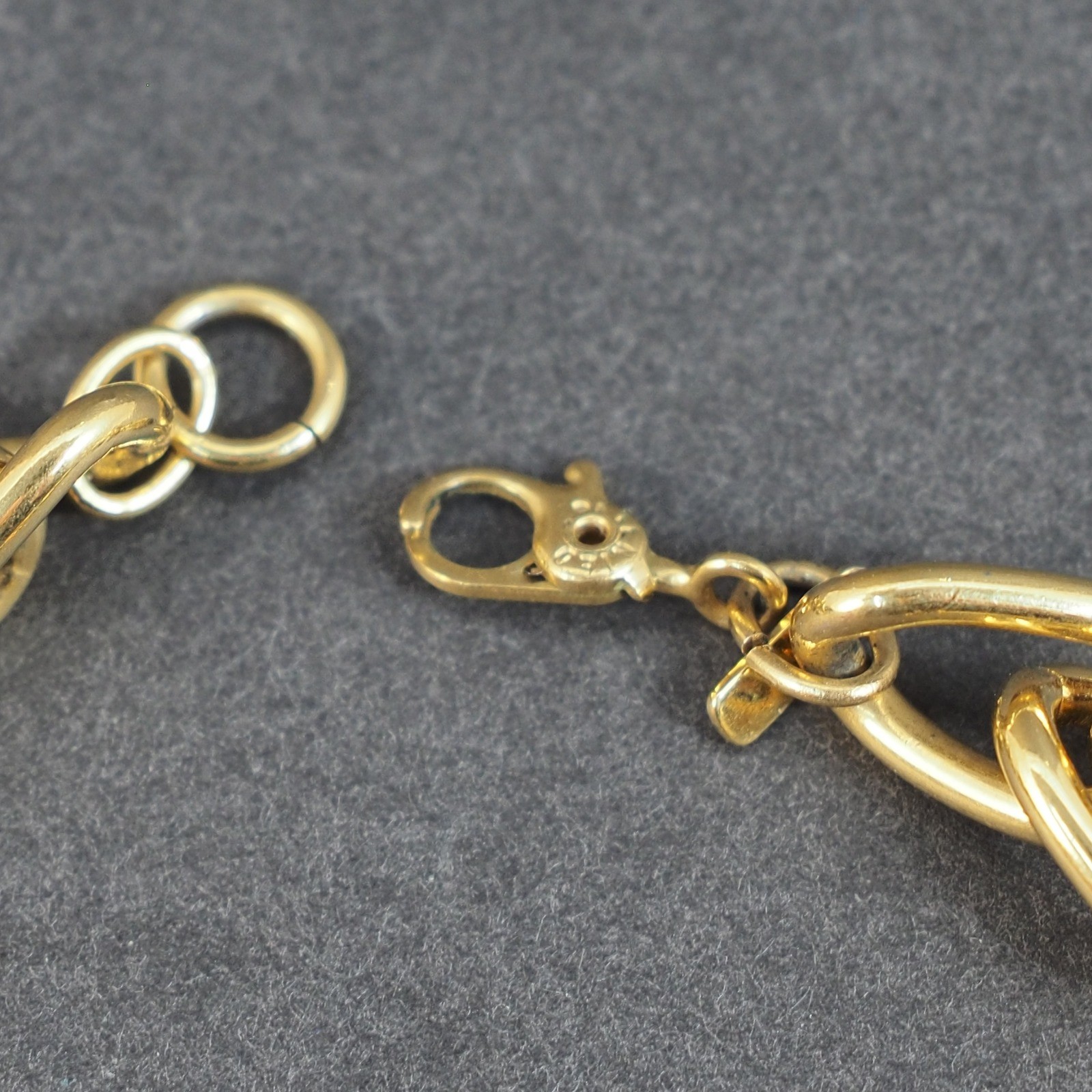 Monet Necklace Wheat Link Gold Tone 36″ Thick Chunky Braided Chain Heavy Vintage
