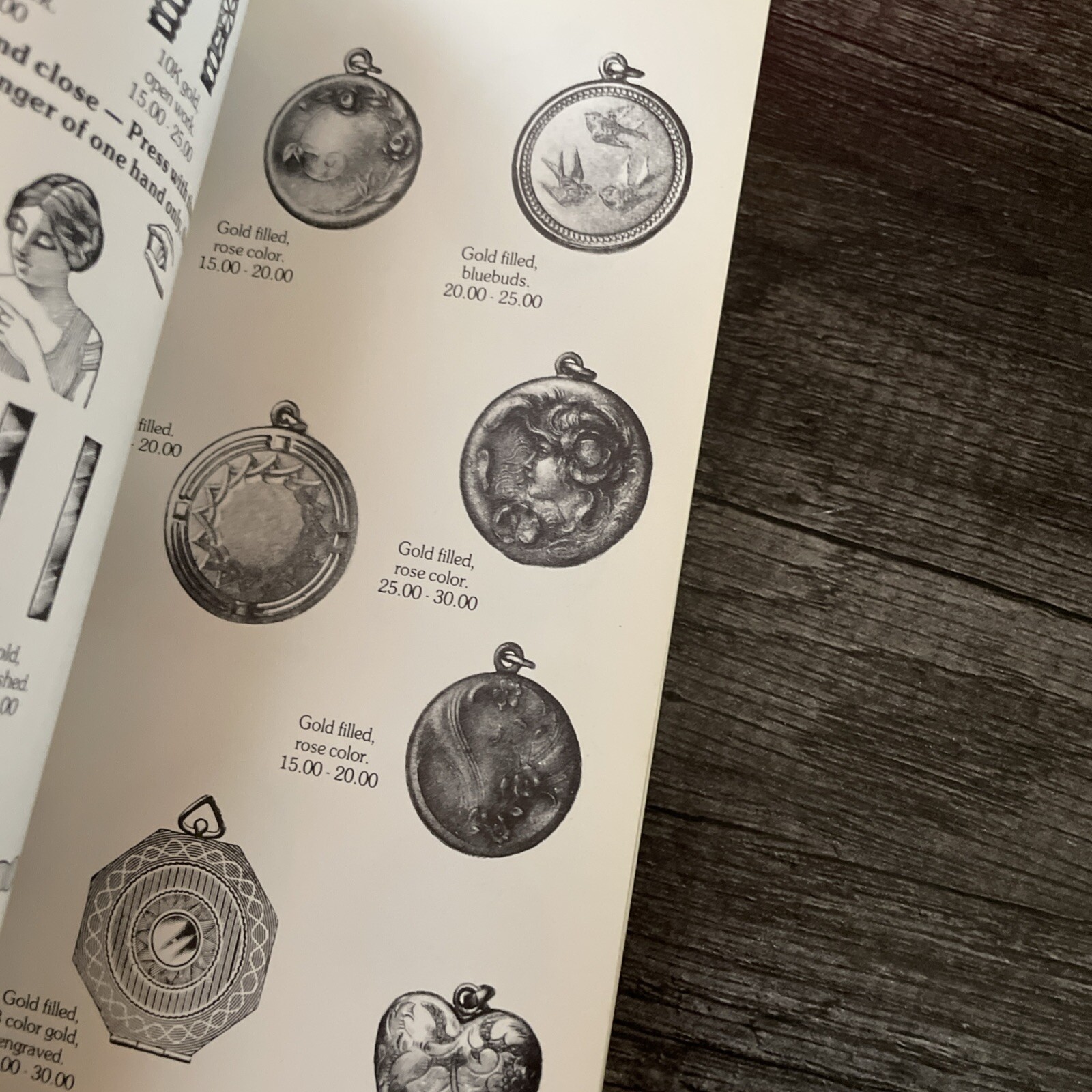 Antique Jewelry Collector’s Illustrated Price Guide 63 Page 1977 Reference