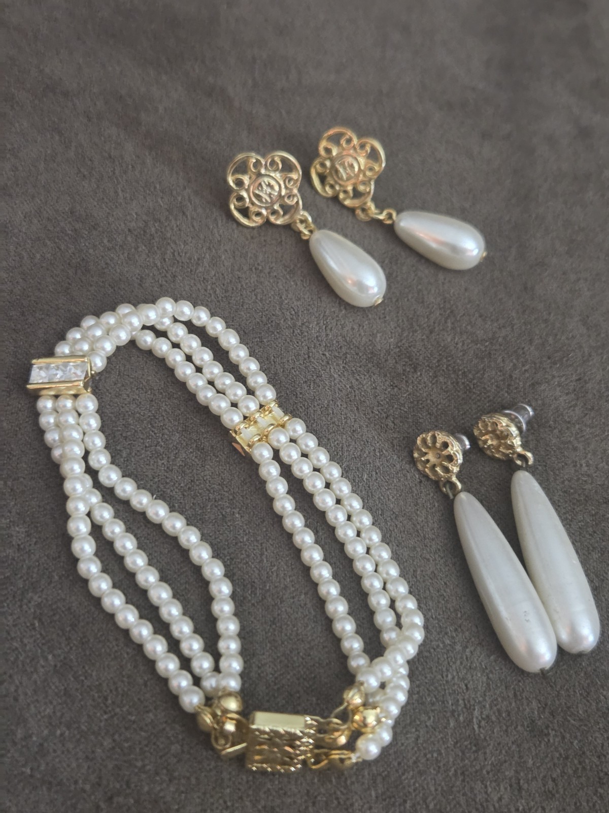 Vintage 50s/60s And 80s High End Costume Jewlery Lot Of 14