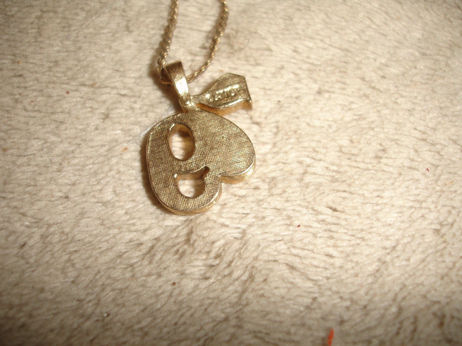 Vintage Avon 79 Charm Pendant and Unbranded 1979 Mini Senior Class Ring Pendant