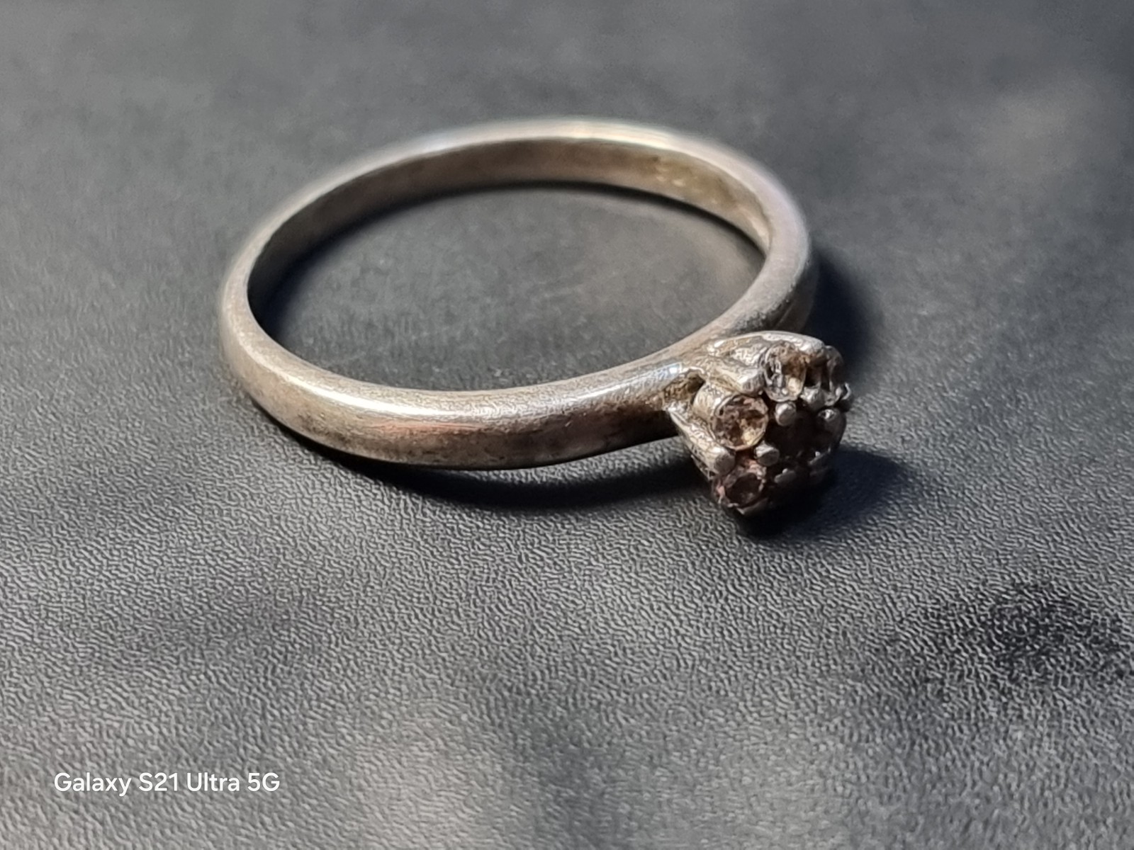 925 Sterling Silver Flower Cluster Ring – Classic Vintage Style