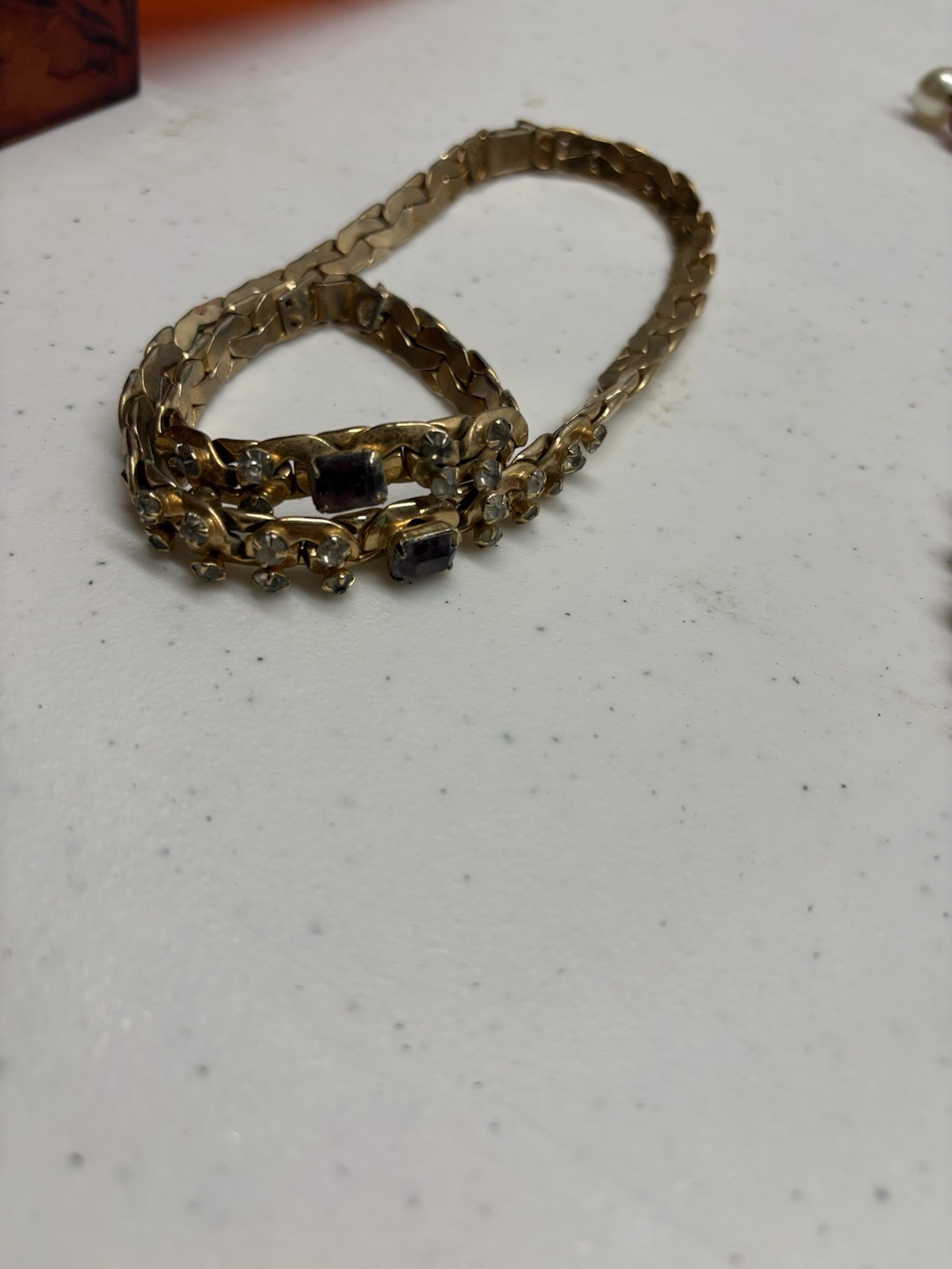 Vintage Costume Jewelry Lot Necklaces Brooches Pins Bracelet Ring Faux Pearl