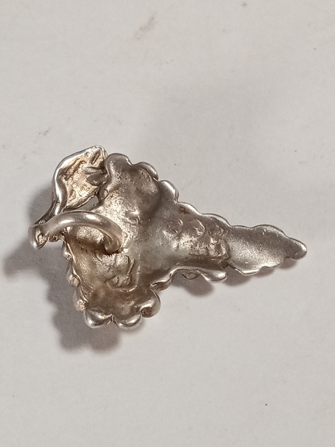 Vintage Silver Bunch Of Grapes Pendant Estate Piece