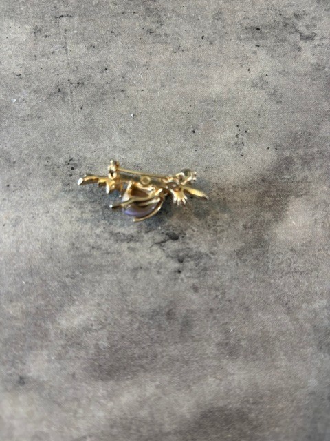 Lot Of 6 Vintage Lady Bug and other bug/insects Brooch Pin