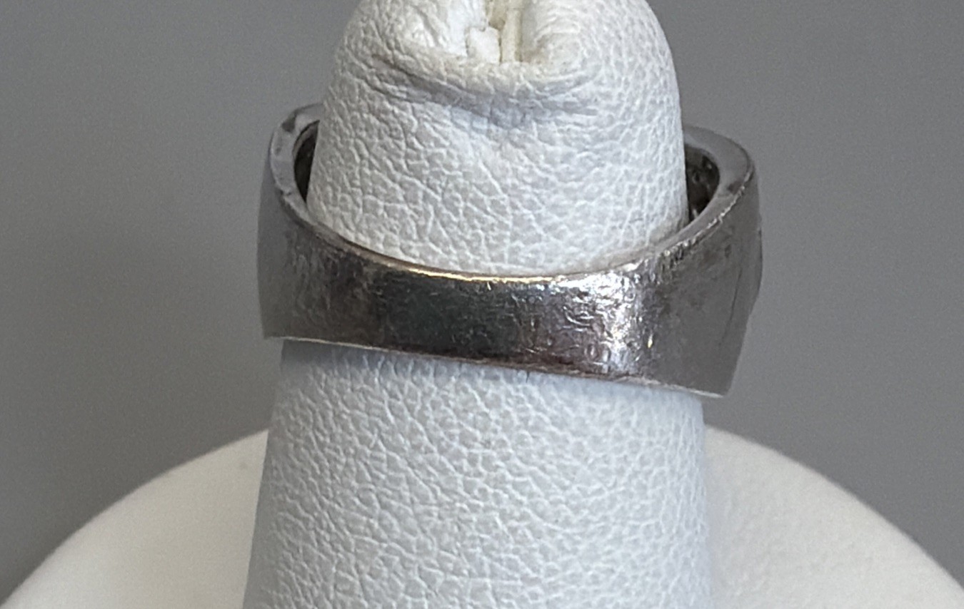 Sterling Silver Lot Of 5 Various MOP CZ Multicolor And White/Clear Rings Size 5