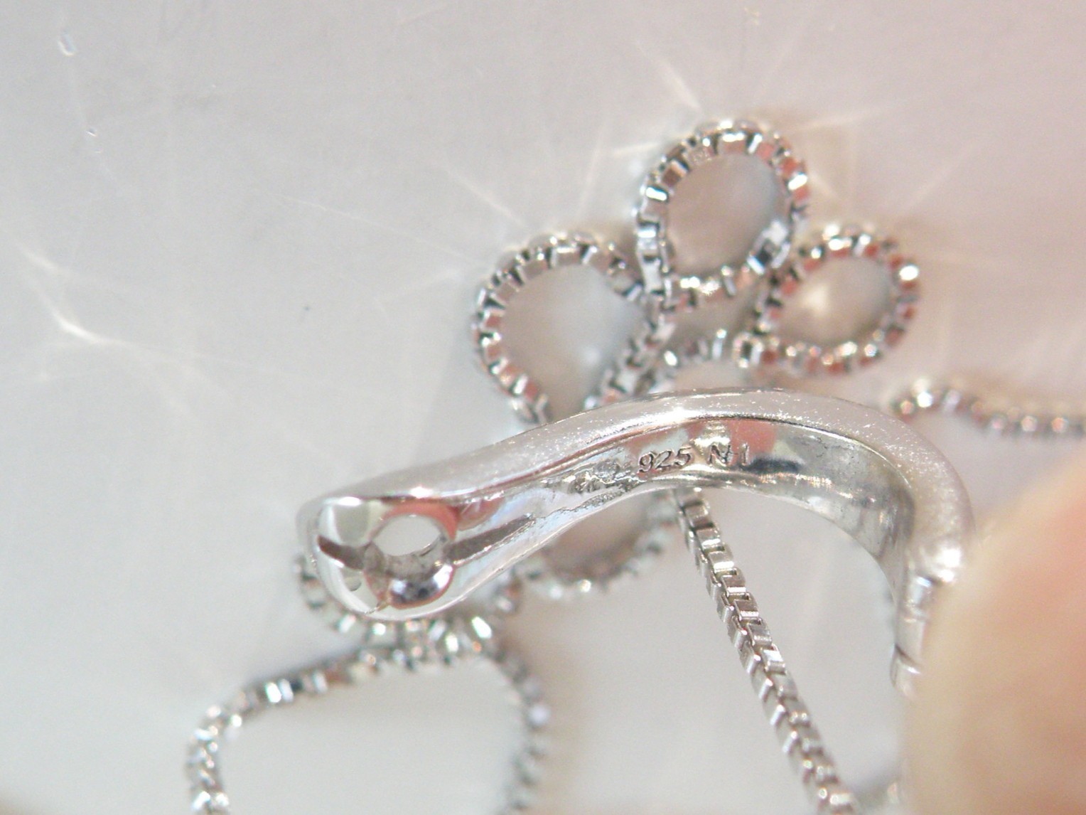 Sterling Silver 925 Gems En Vogue Michael Valitutti Moonstone Orb Pendant