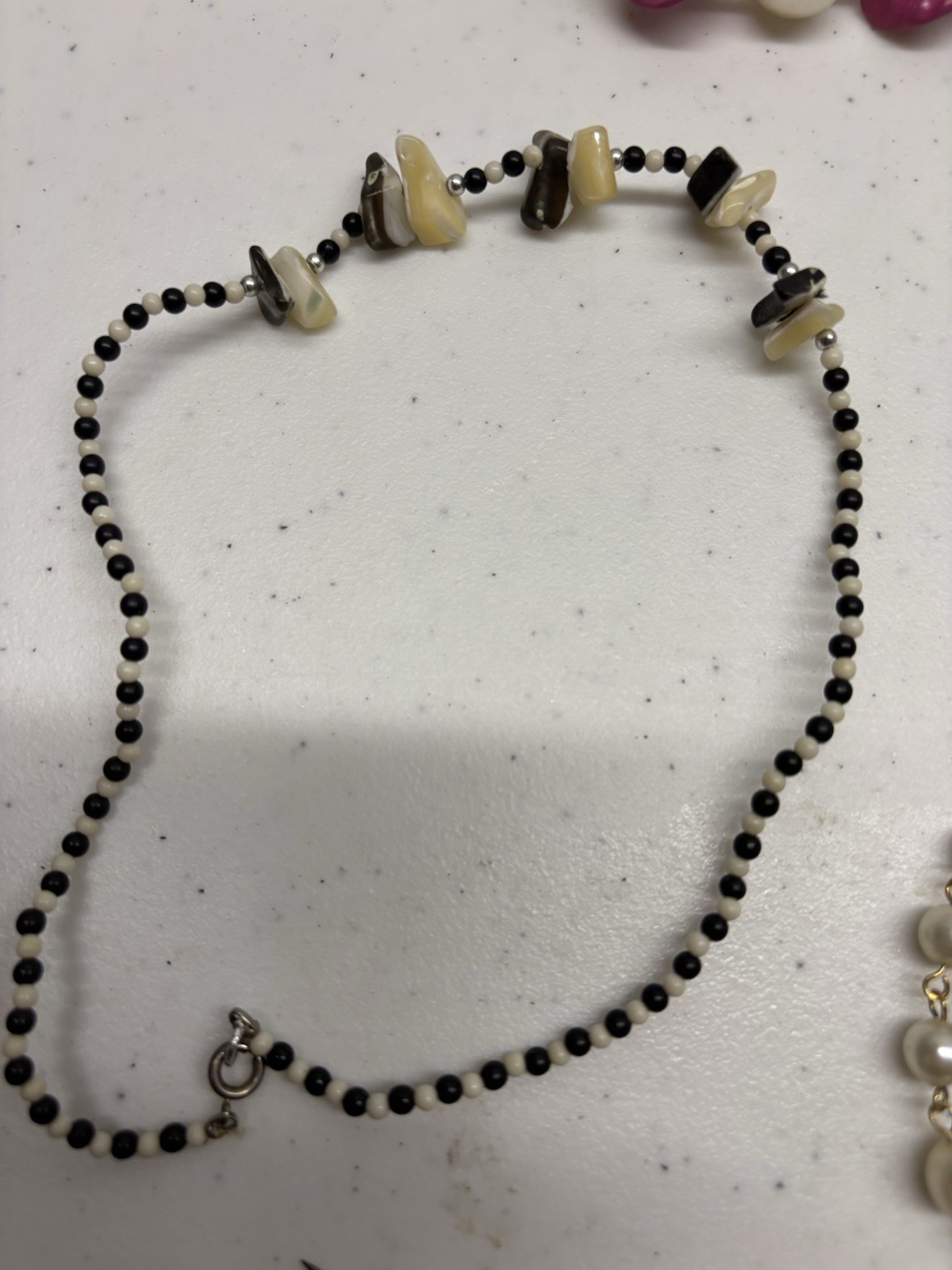 Vintage Costume Jewelry Lot Necklaces Brooches Pins Bracelet Ring Faux Pearl
