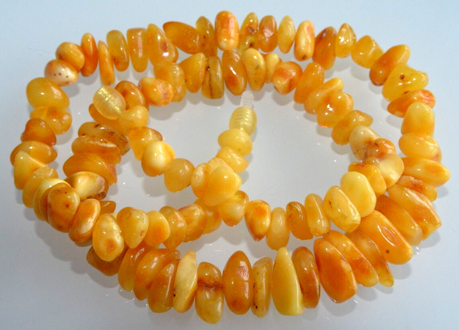 33gr RUSSIAN SOVIET BALTIC AMBER BEAD NECKLACE 琥珀 BRACELET STONE PENDANT EARRING