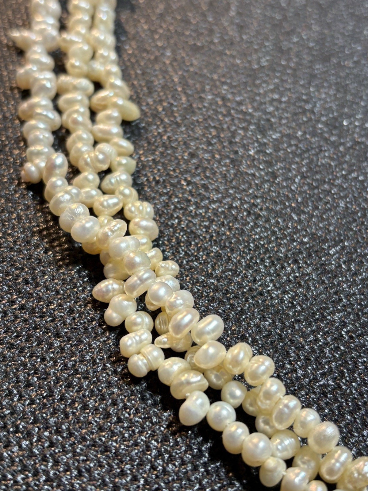 Vintage Women’s Estate Jewelry Multiple Strand Pearl Necklace