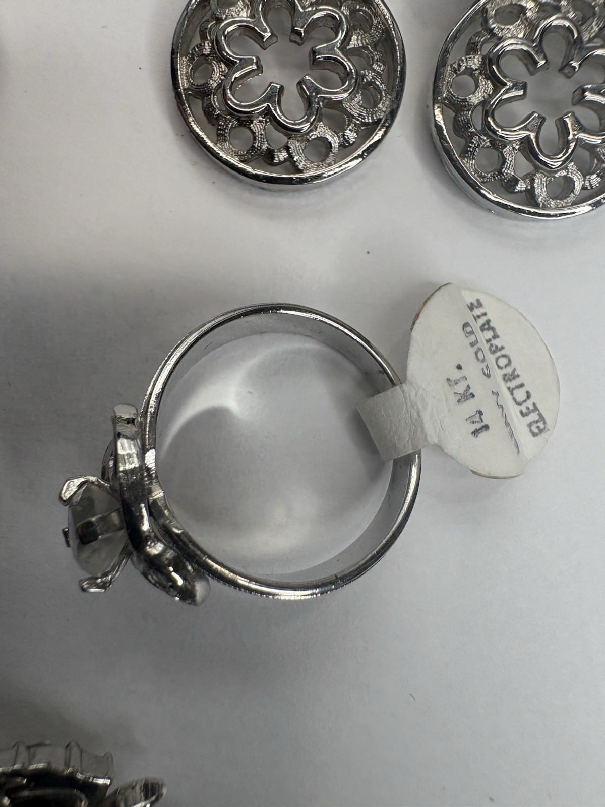 Trifari Monet Stella Dot Avon Jewelry Lot Earrings Bracelet Vintage Mix