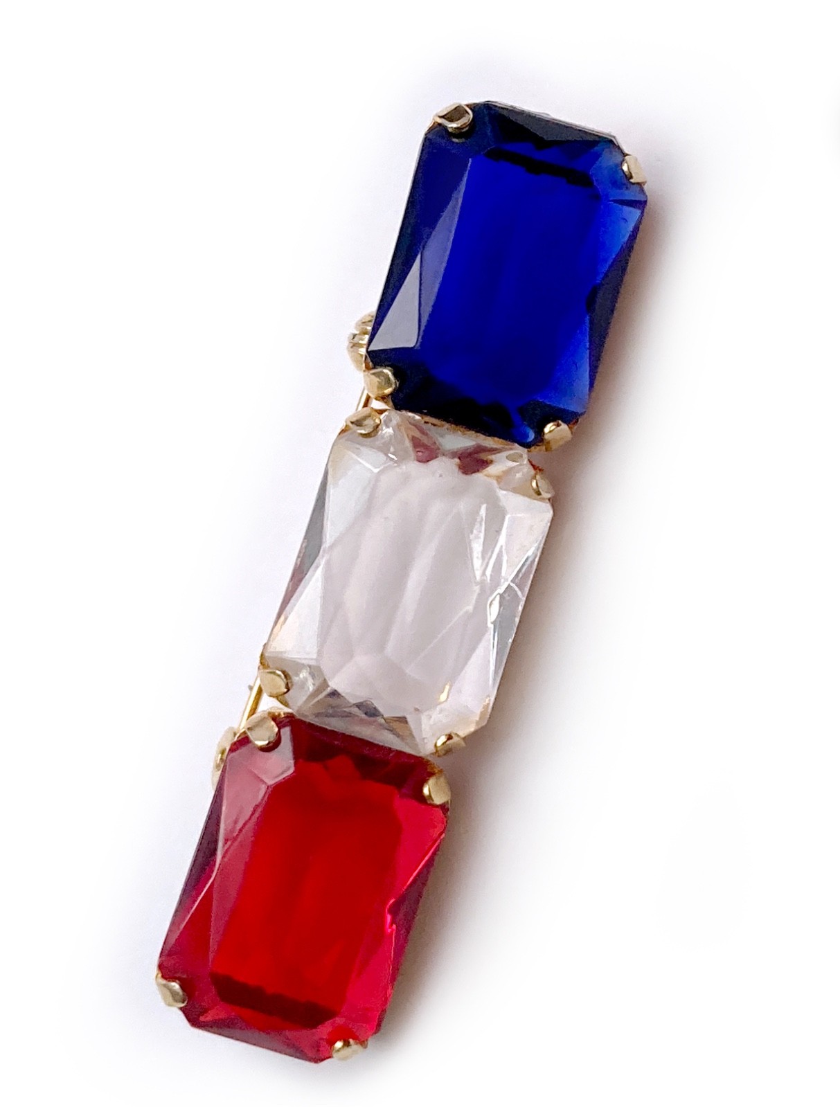 Patriotic Bar Brooch: Confirmed Juliana (DeLizza & Elster)