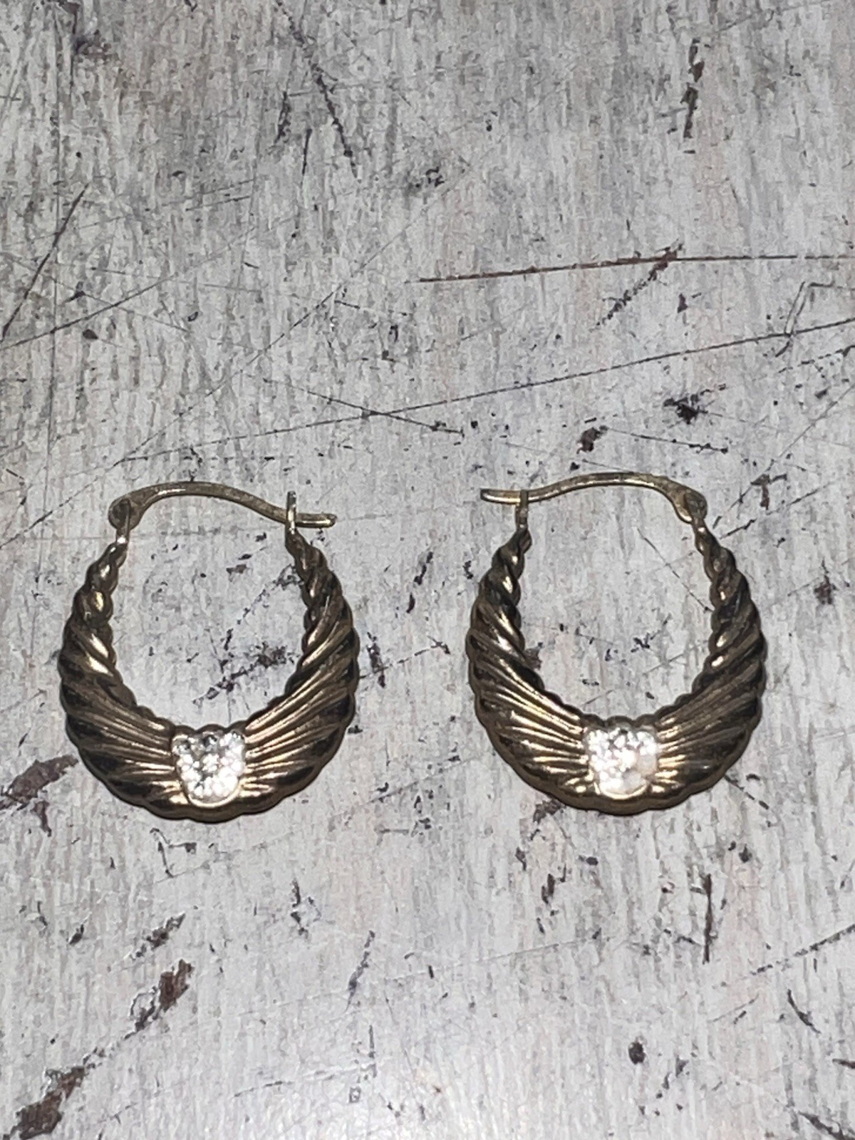 Vintage Sterling Silver Dangle Drop Hoop JCM Earrings 925 Southwest 80s MCM