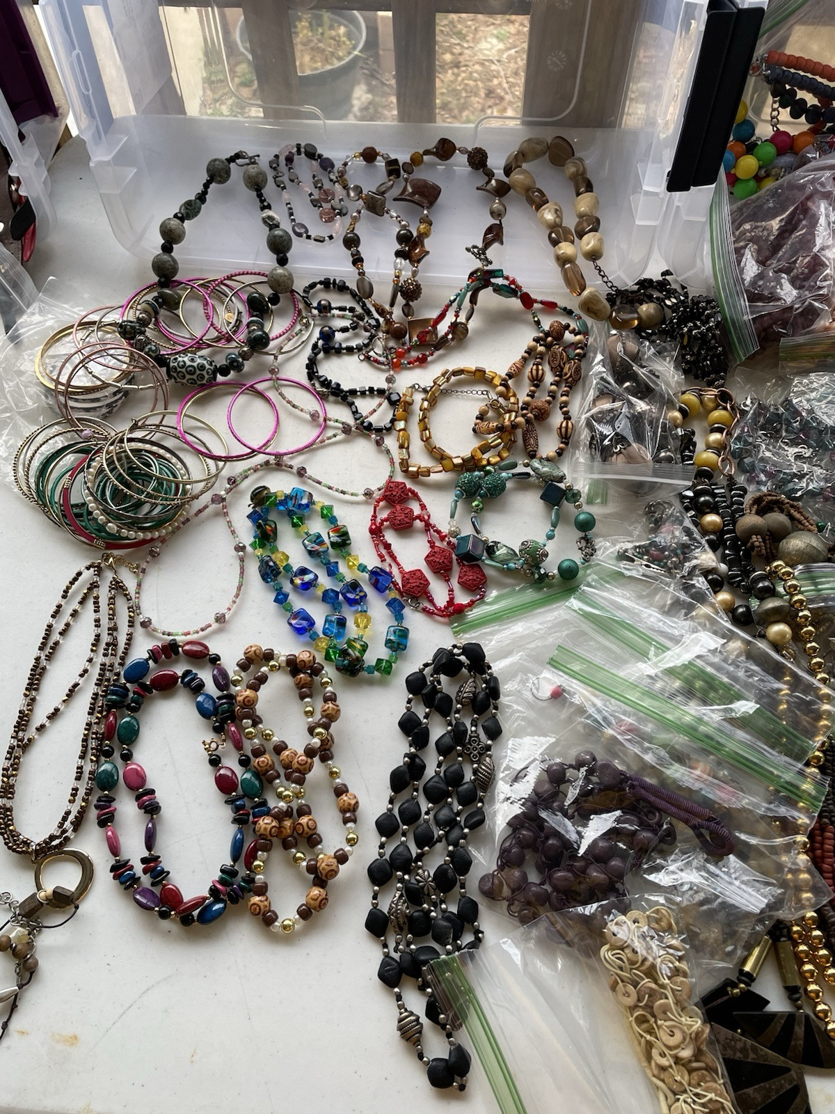 Vintage To Modern JEWELRY Lot All Wearable!! READ DESCRIPTION Estate Old