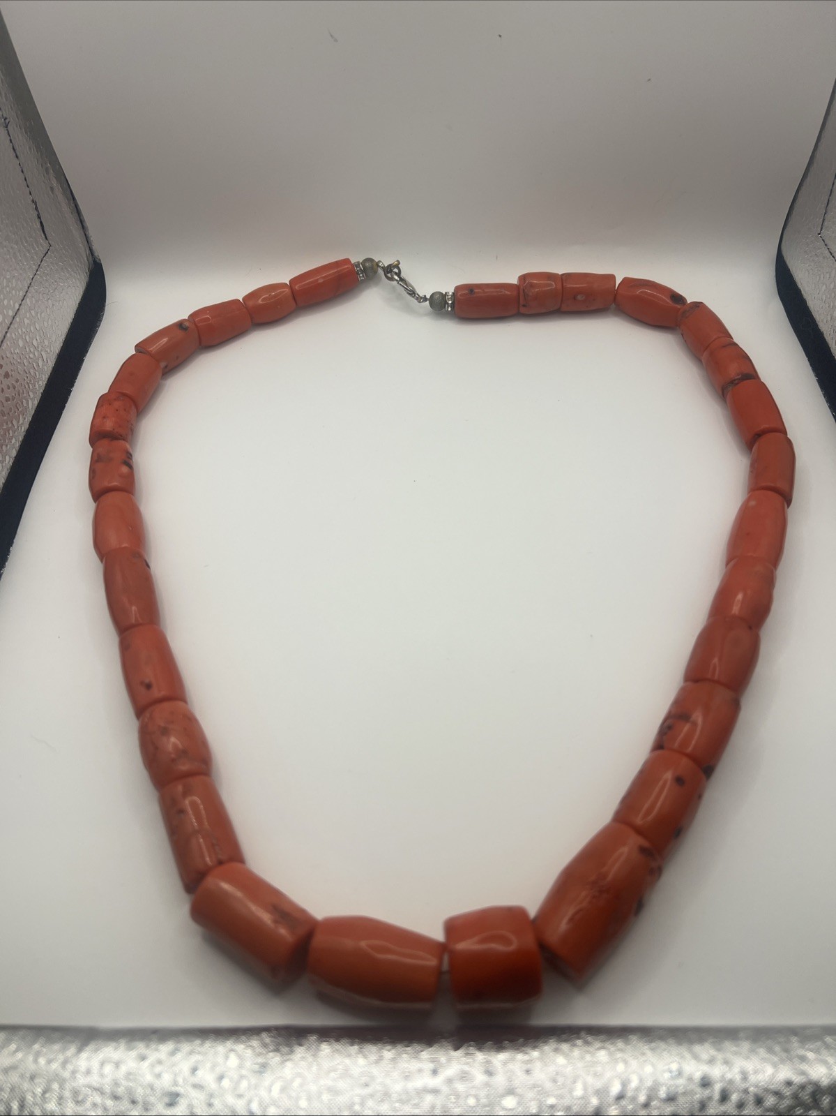 Mediterranean Red Coral Necklace,Moroccan Coral Necklace,Natural 350g