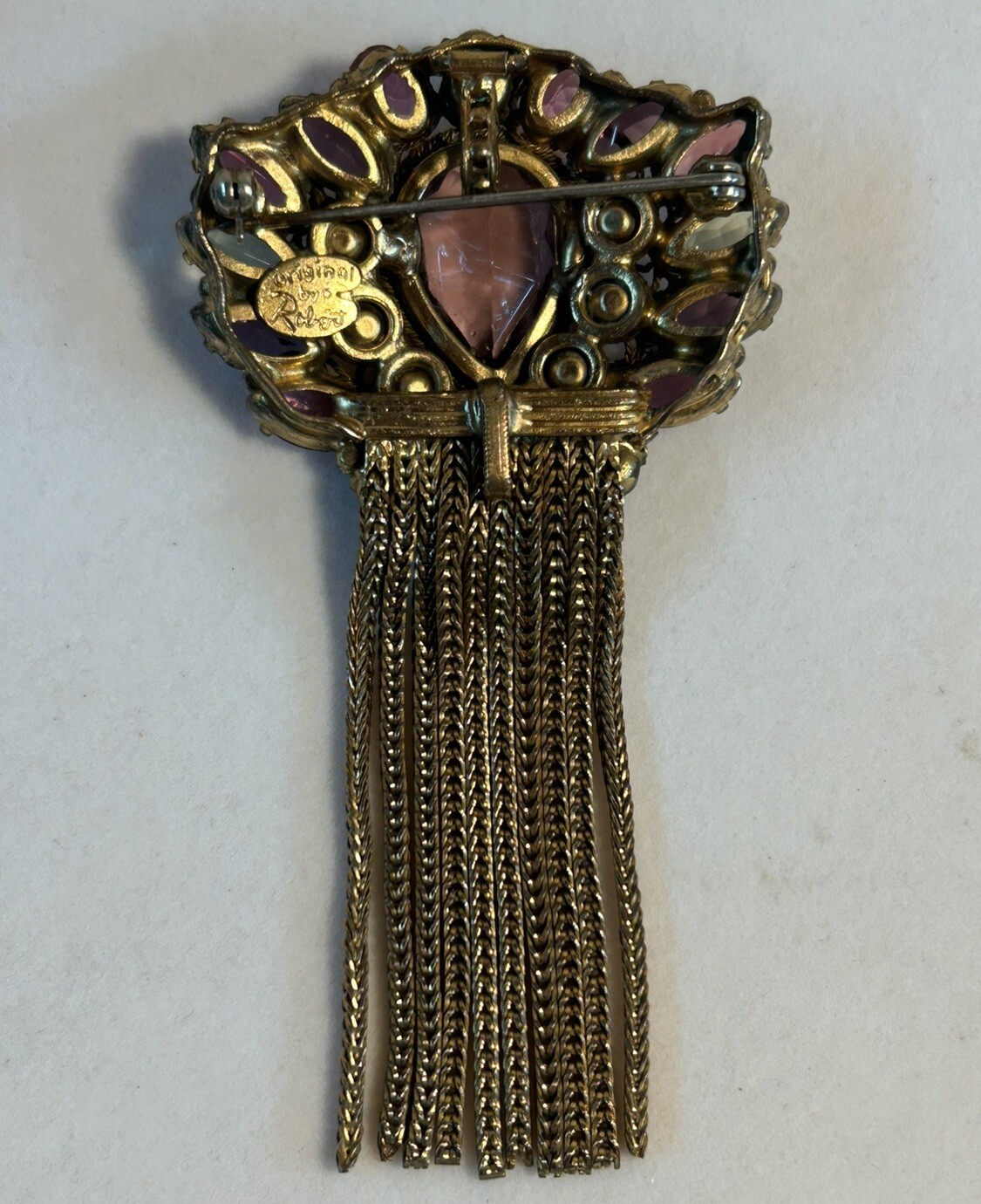 VTG 1950’s ORIGINAL BY ROBERT Signed Brooch Pendant