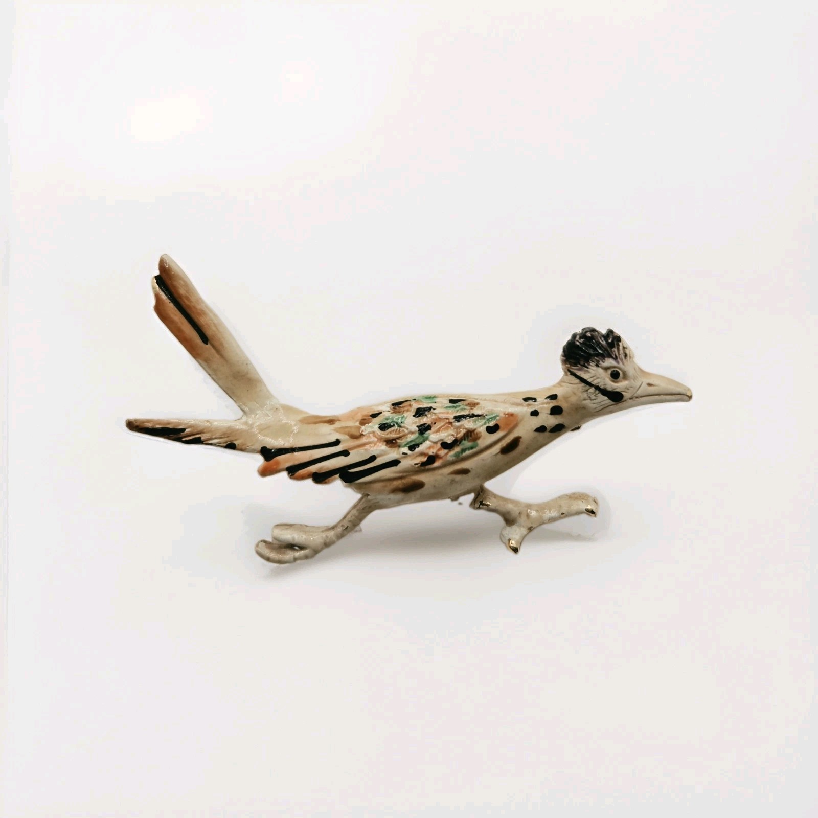 Vintage Figural Brooch Signed “Original by Robert” Roadrunner 0327