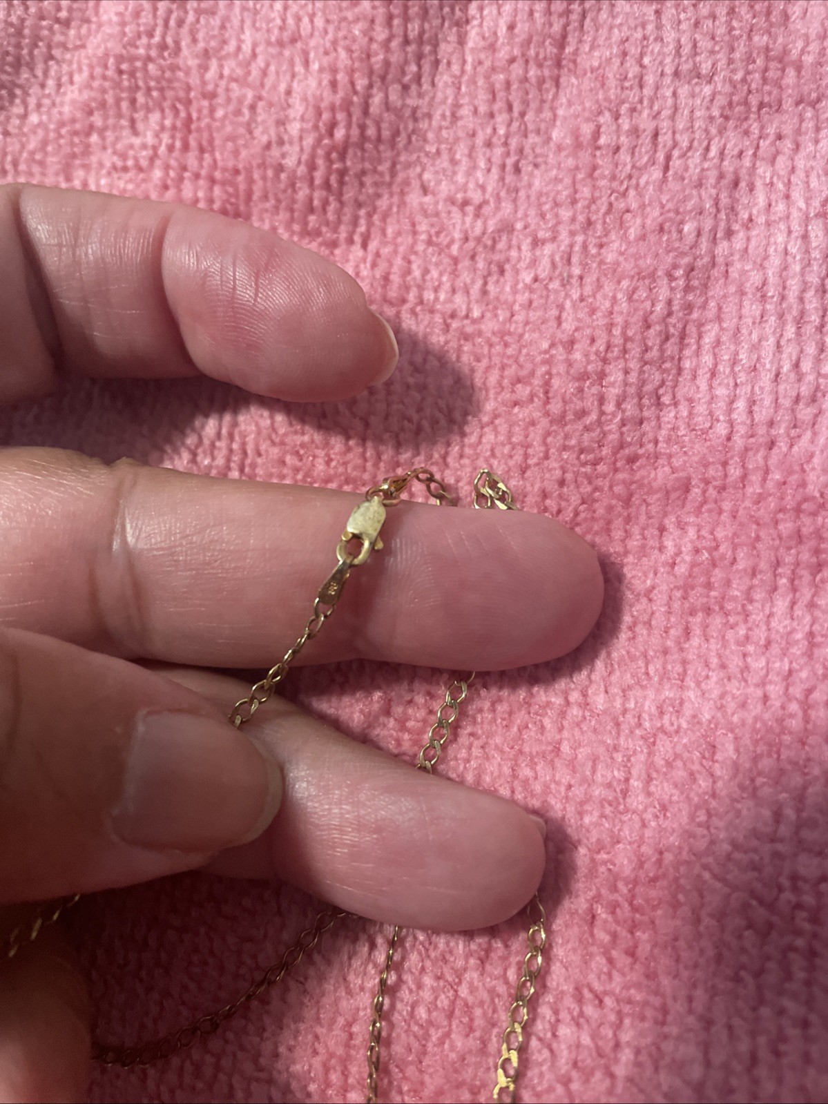 Gold Over 925 Sterling Silver Necklace