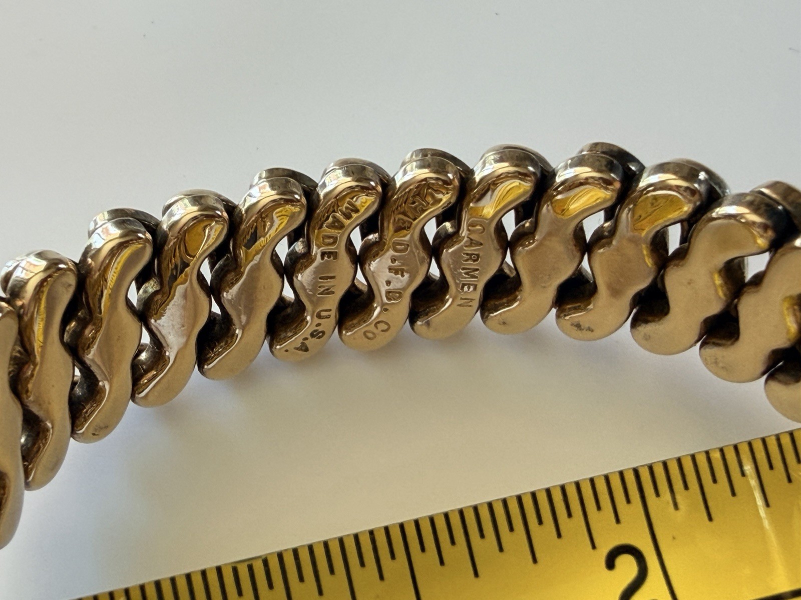 Vintage Carmen Sweetheart Expansion Bracelet