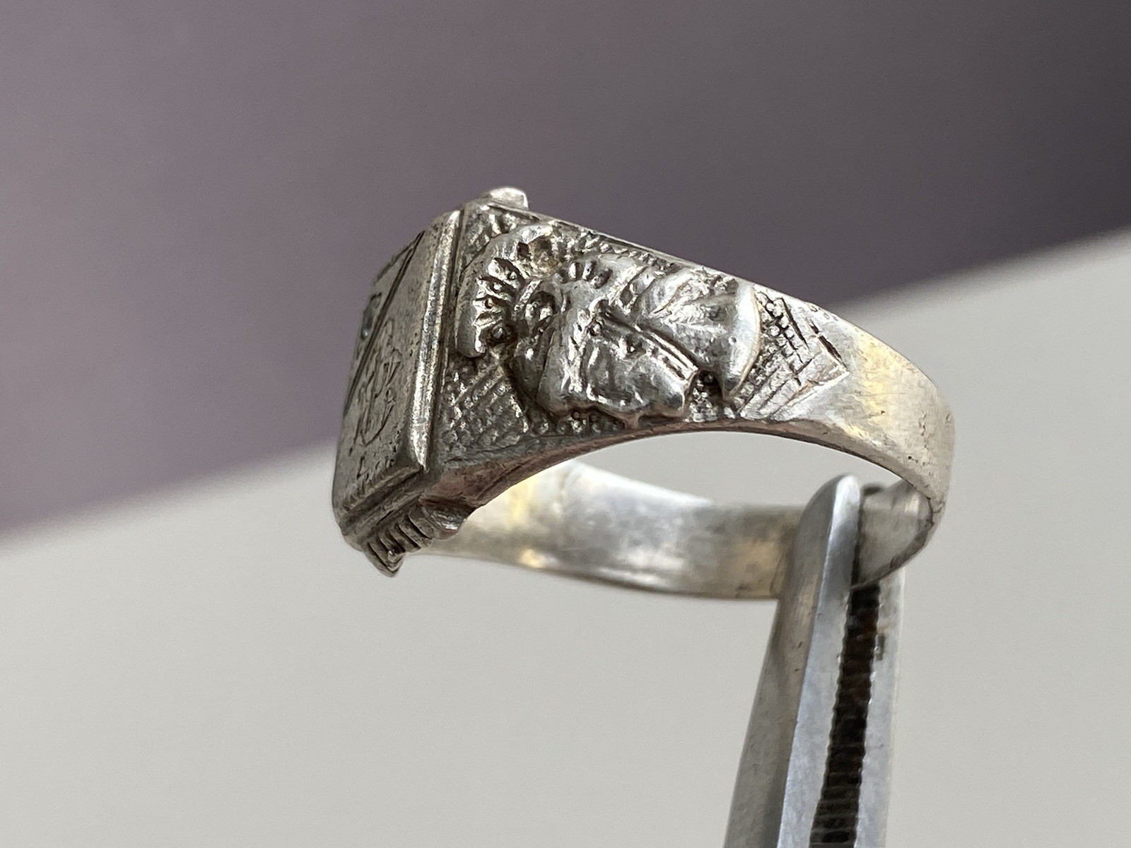 Ring Silver 875 Men’s USSR Soviet