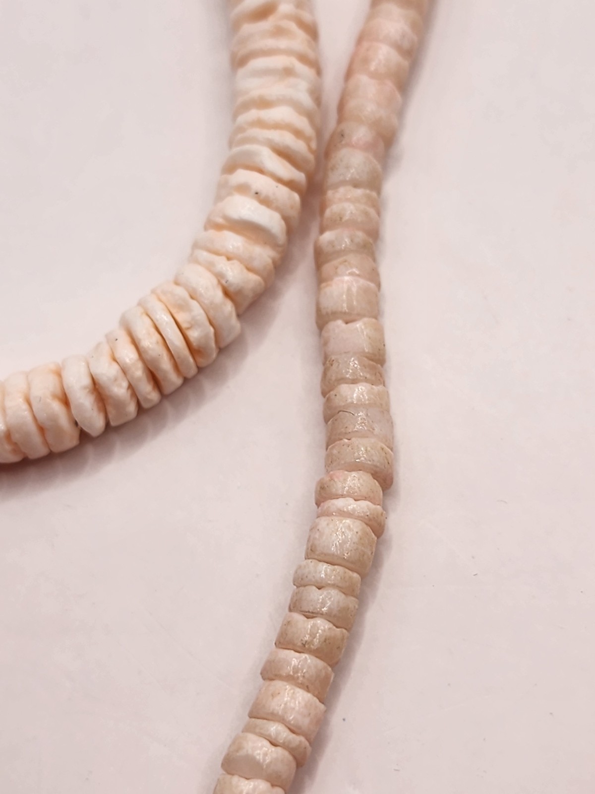 Vintage Hawaiian Puka Shell Necklace And Bracelet Lot