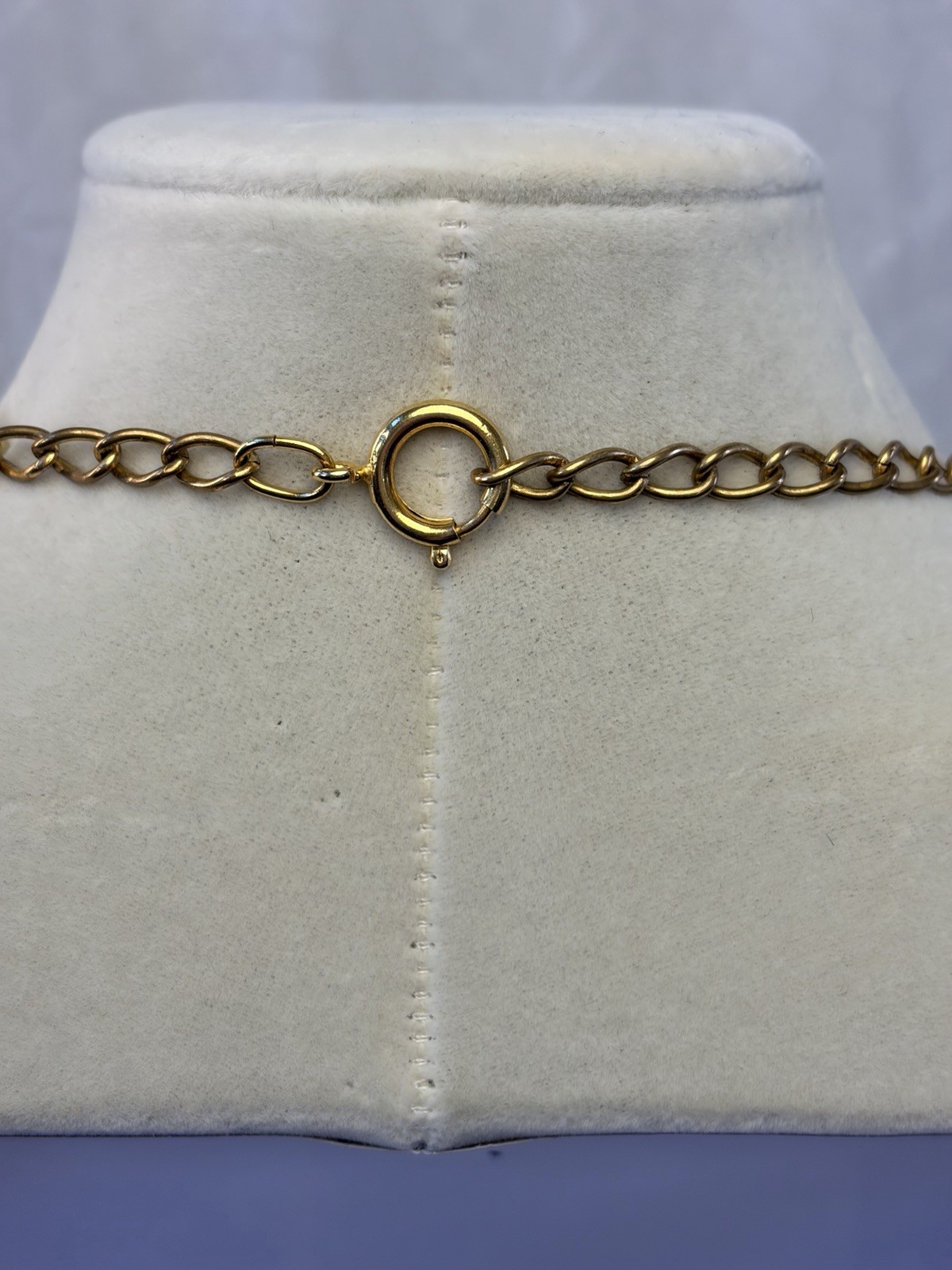 Vintage Heavy Chunky Gold Tone Roman Coin Necklace 128g Runway Statement Jewelry