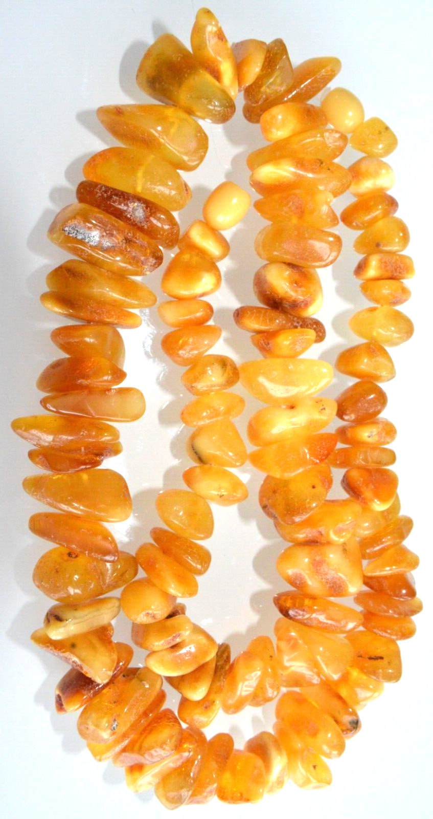 45gr RUSSIAN SOVIET BALTIC AMBER BEAD NECKLACE 琥珀 BRACELET STONE PENDANT EARRING