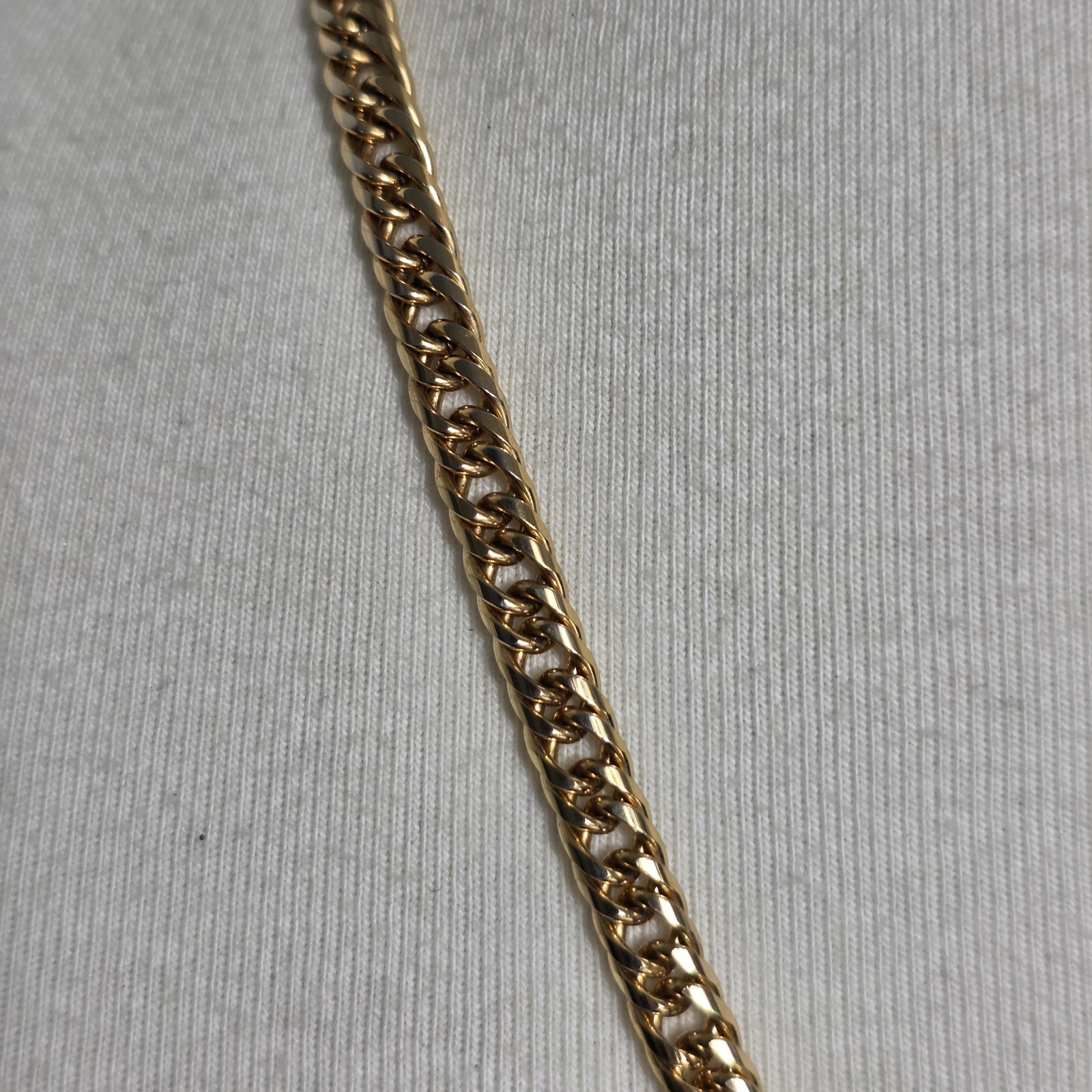 Vintage Gold-Tone Cascading Grape Cluster Necklace Clear Crystal Rhinestones