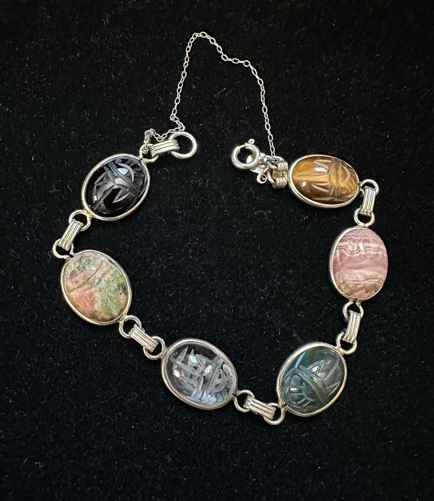 Vintage Lady Hadley 12k GF Scarab Bracelet