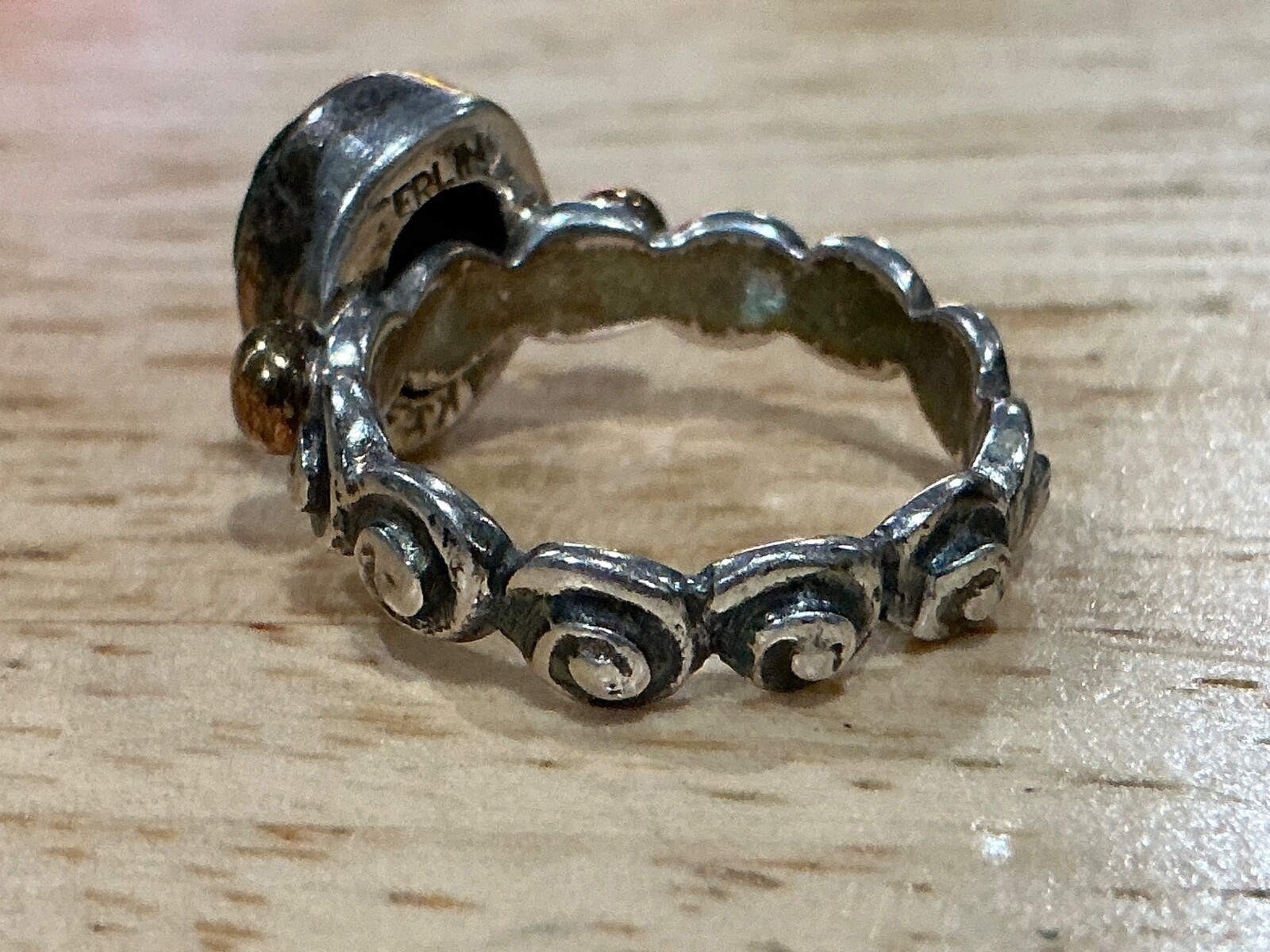Amy Kahn Russell Ring 18K & 925 Sterling Silver AKR