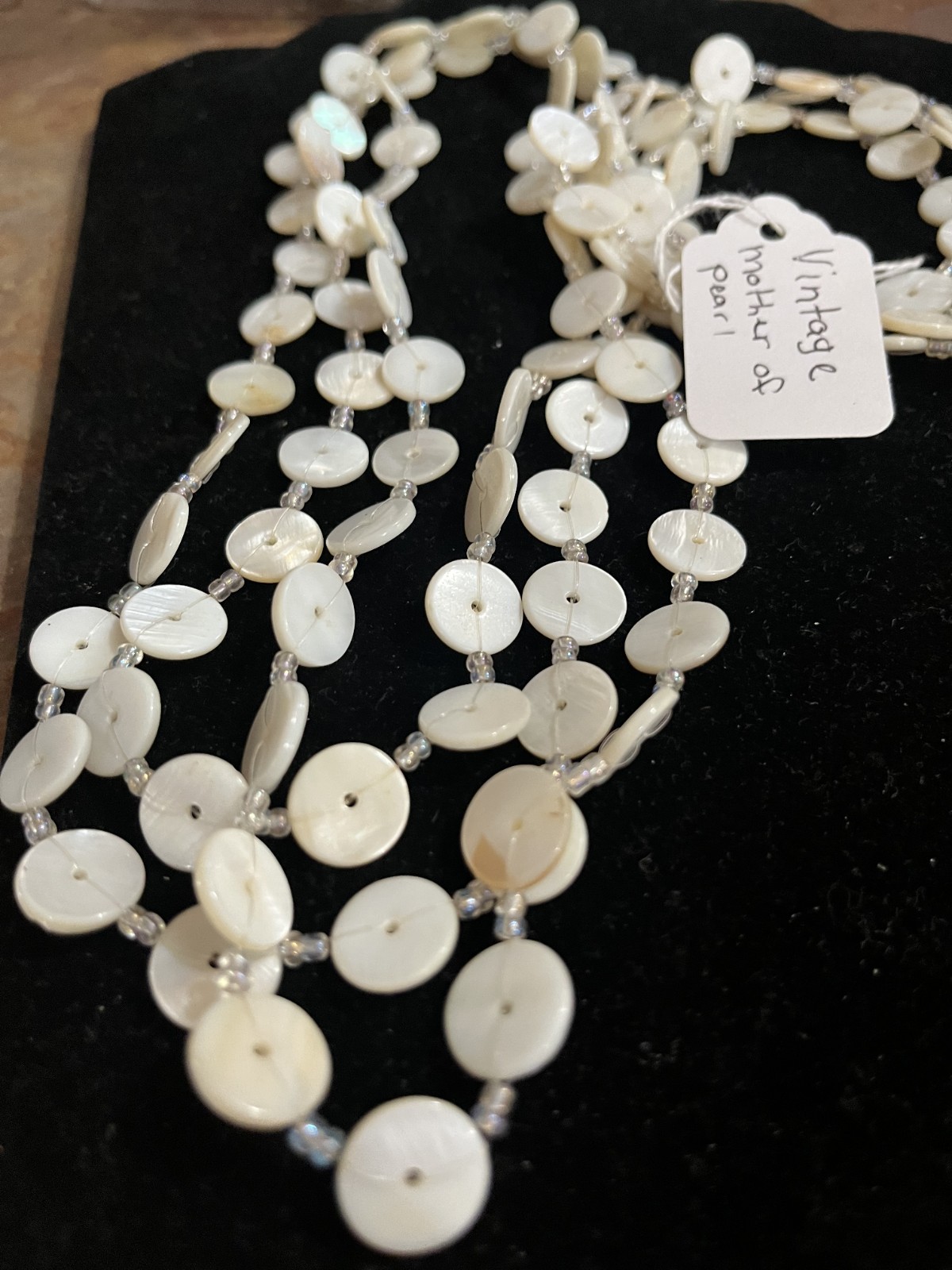 Mother Of Pearl? Not Sure But She’s A Beauty. Vintage I Do Believe
