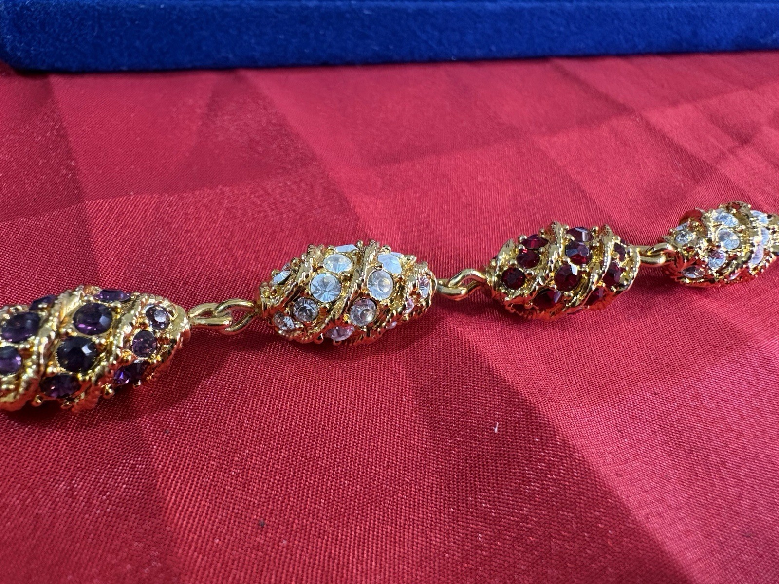 Camrose & Kross Jackie Kennedy JBK Royal Egg Bracelet. Signed JBK