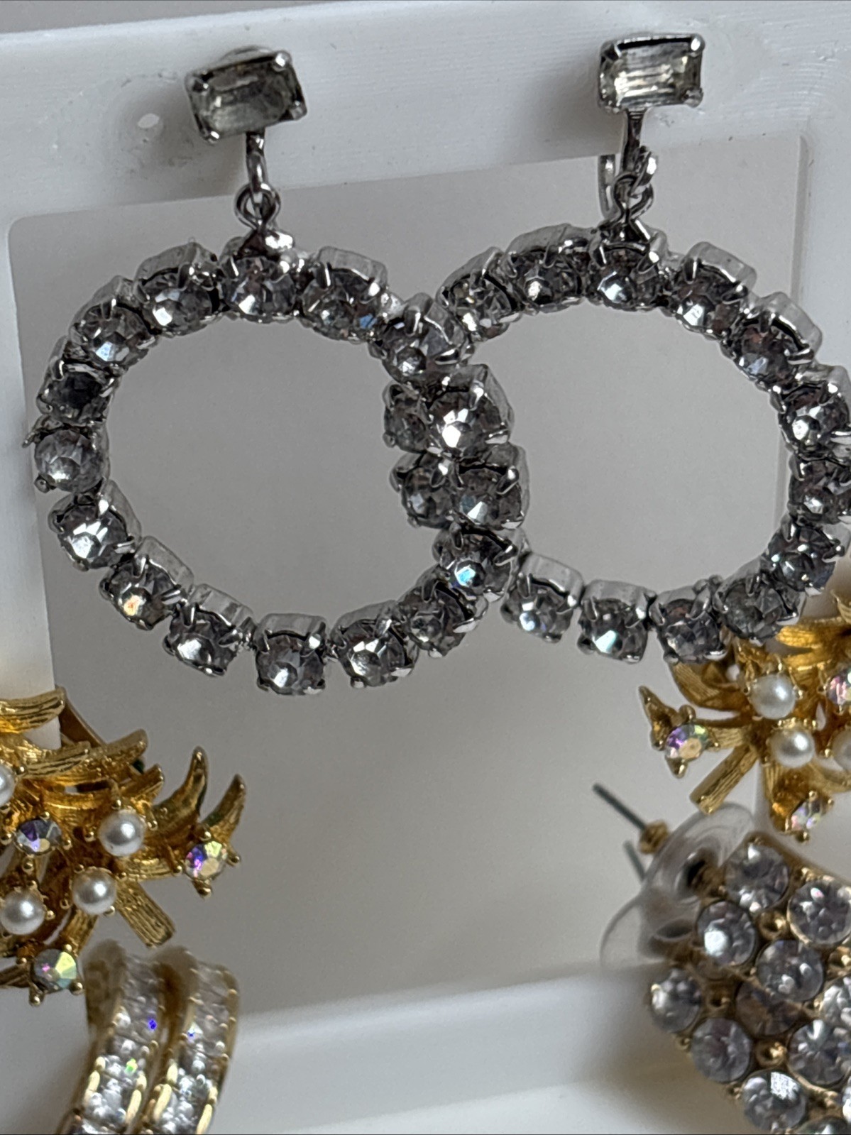 Vintage ALL Signed Rhinestone Jewelry Lot Weiss, Carnegie, Sterling, Madewell