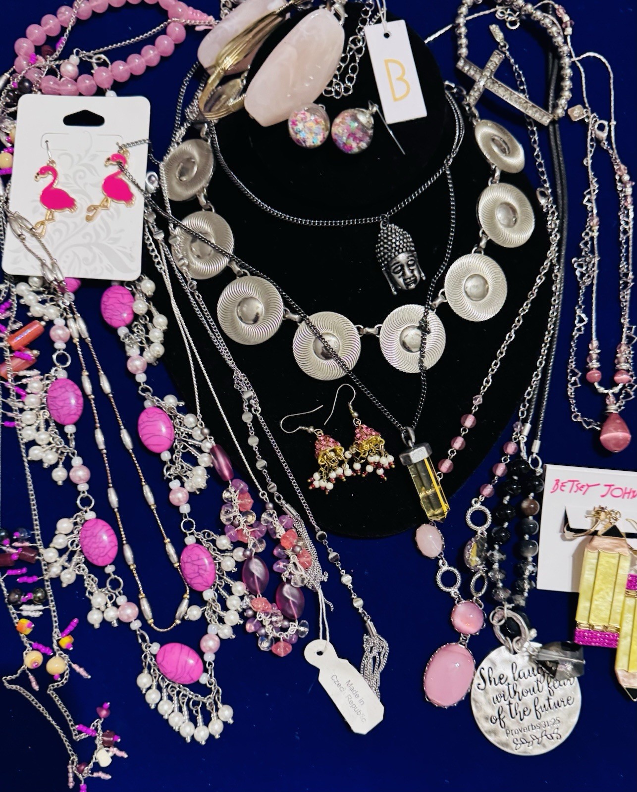 Vintage High End Costume Jewelry Coro Nordstrom B David Betsy Johnson Bancroft