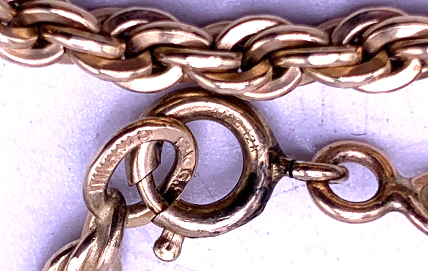 Vintage WINARD’S 12k gold filled 24″ chain necklace 24.7 grams