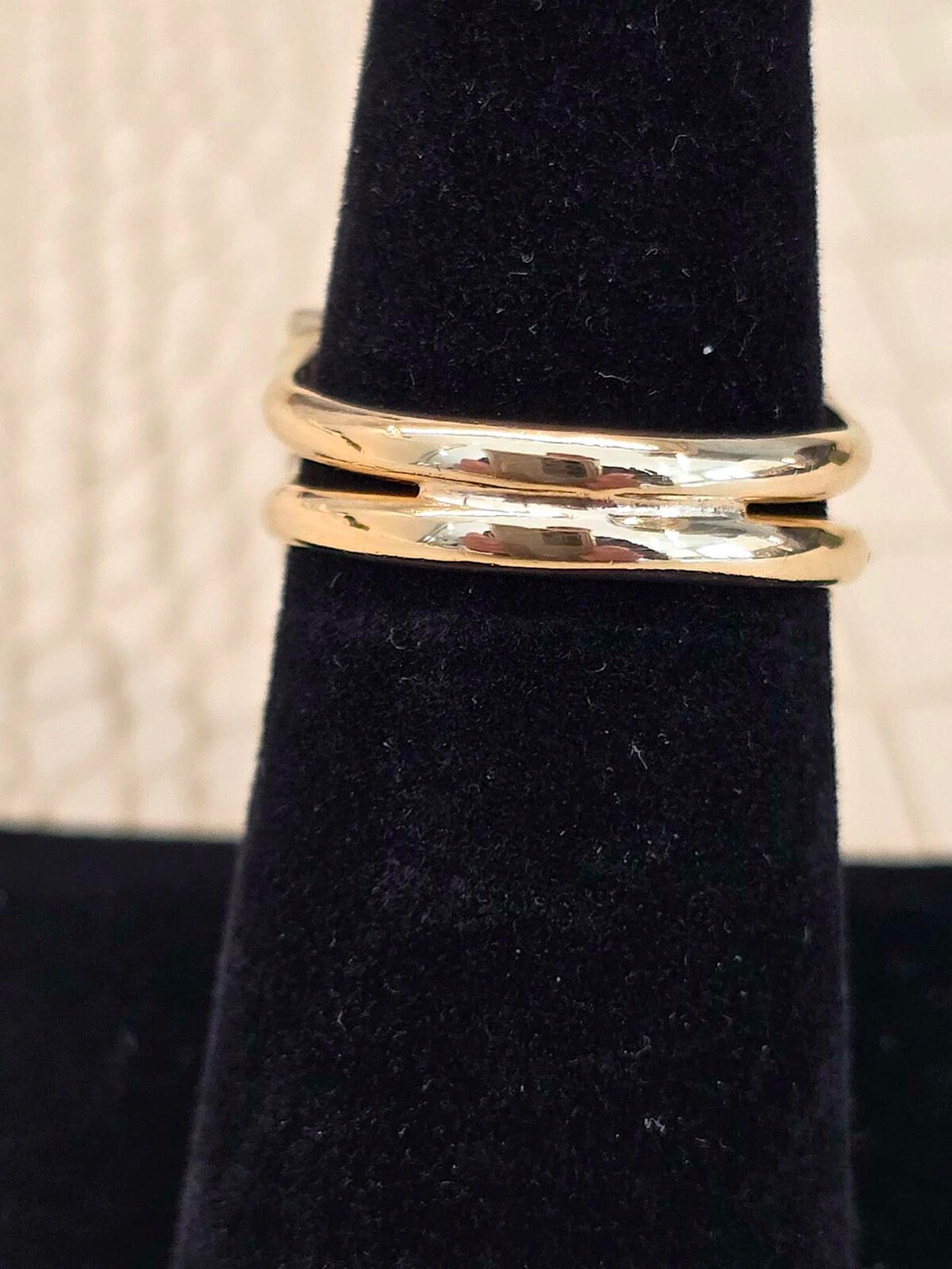 Rare Vintage “Unused” Diamond Ring Set (Approximations) about 1 ct. Size 7.5