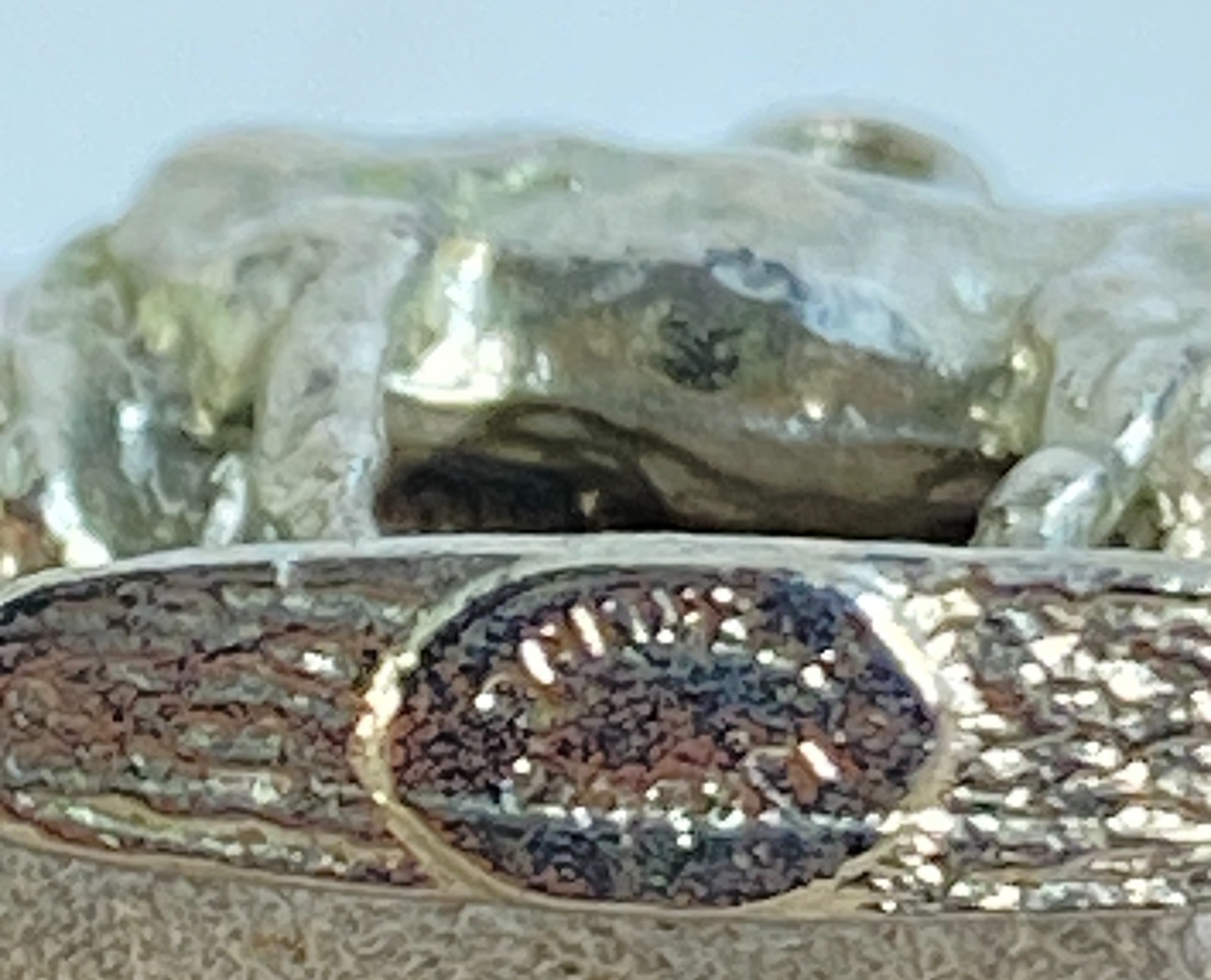 Equestrian Horse Charm Sterling Silver 3D Pendant 3.58G Vintage