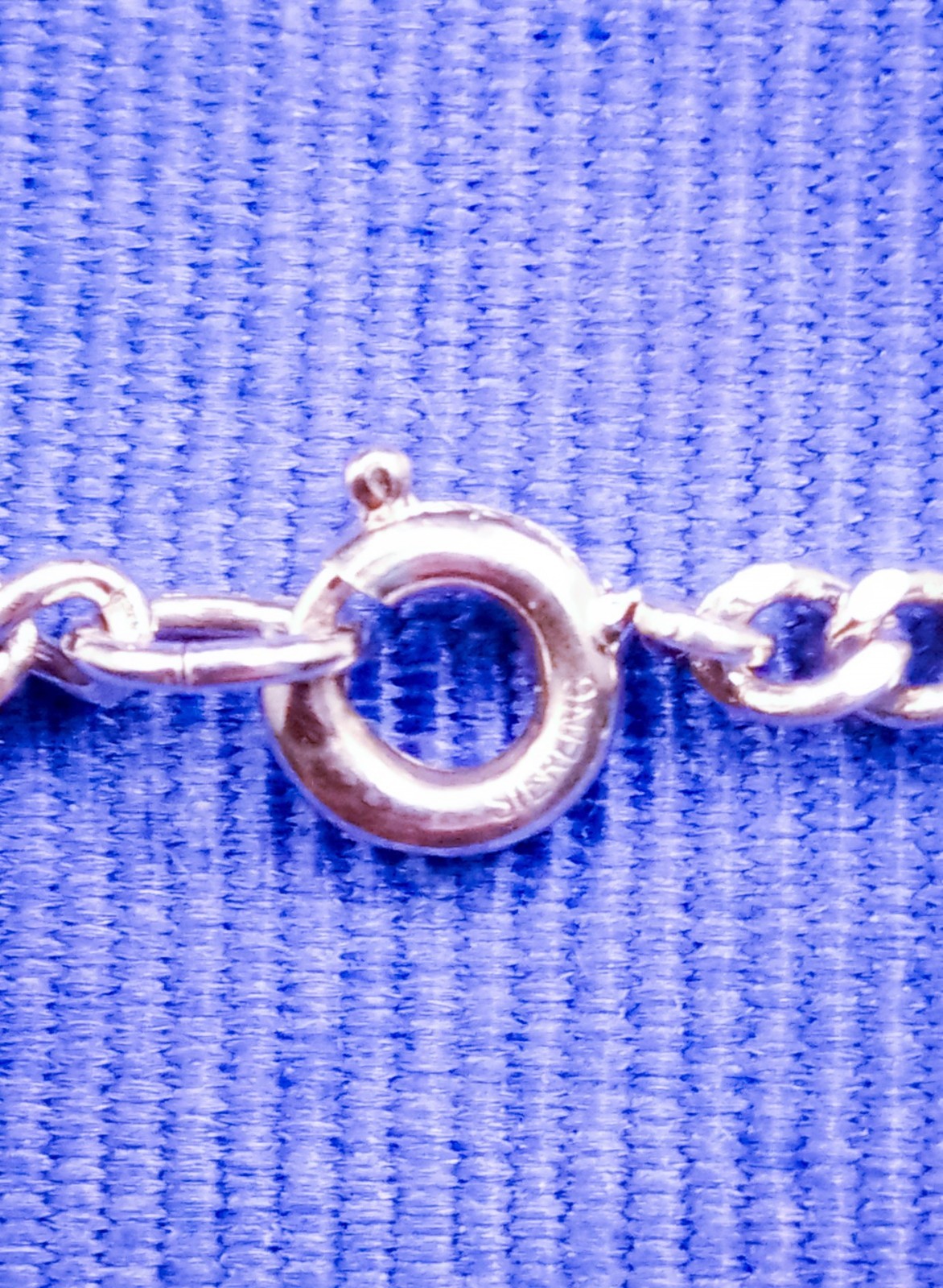 Vintage 925 Sterling Silver Curb Chain Necklace 24″ Long 3mm 9.4g