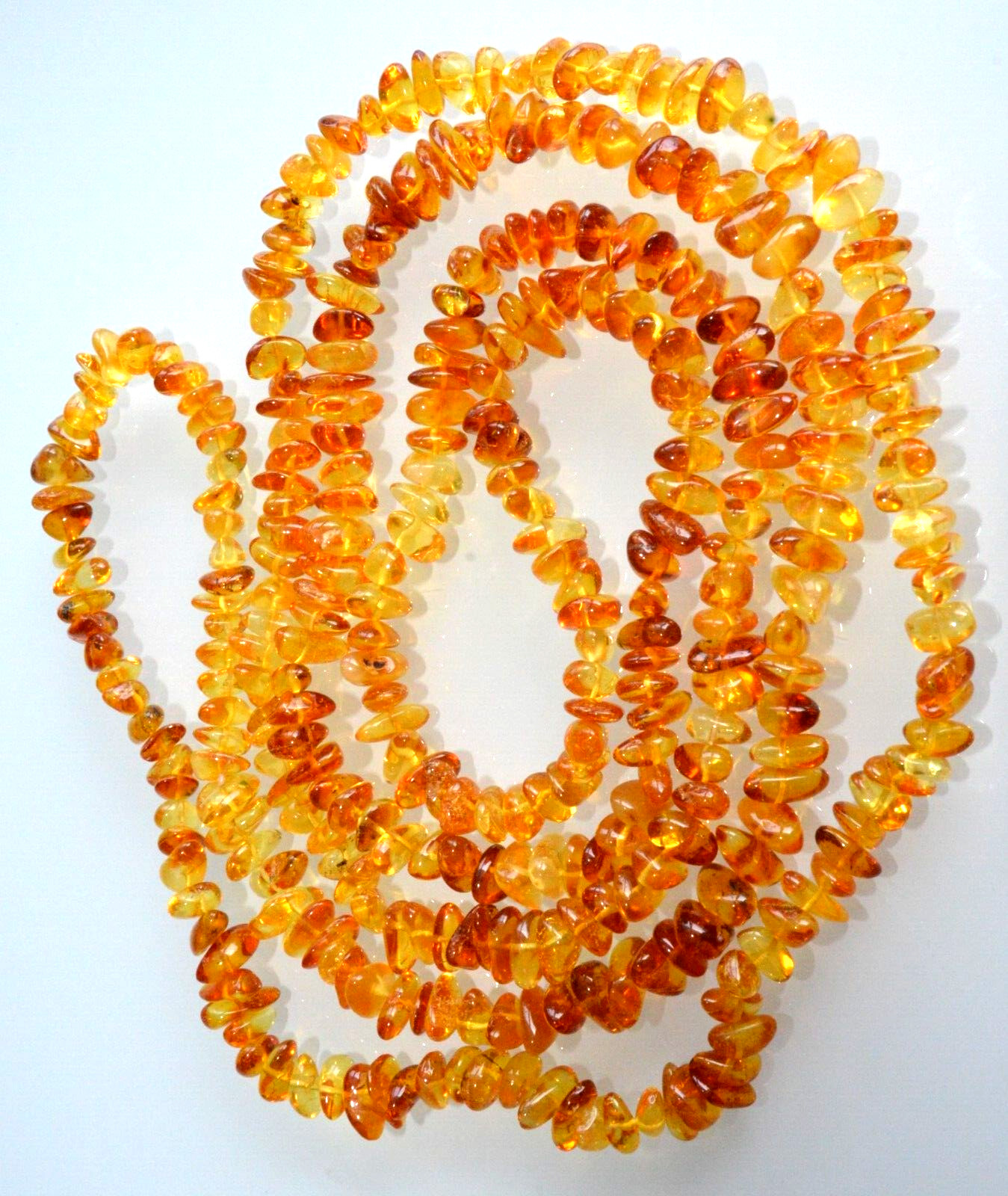 ✅135 cm=54gr RUSSIAN SOVIET BALTIC AMBER BEAD NECKLACE 琥珀 BRACELET STONE PENDANT