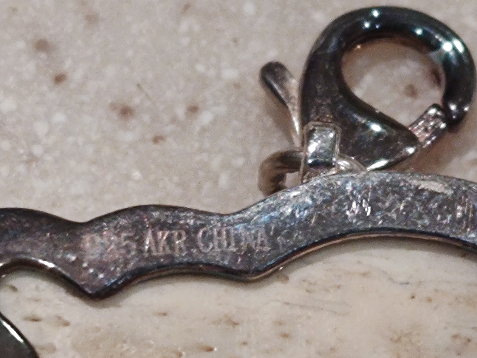 VINTAGE AKR AMY KAHN RUSSELL 925 STERLING SILVER CARVED CAT/MOUSE/RAT?? BRACELET