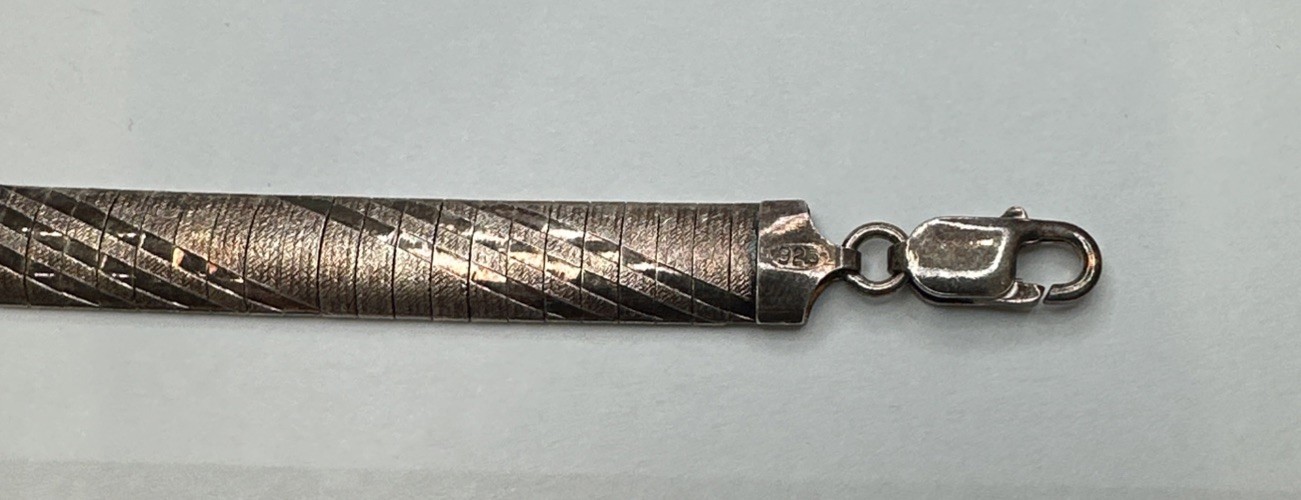 Vintage 925 Sterling Silver Copper Tone￼Vermeil Tri Bracelet