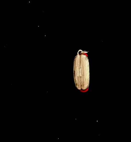 Avon Signed 1975 Hot Dog Gold Red Charm 1” “Put On The Dog” Enamel Pendant